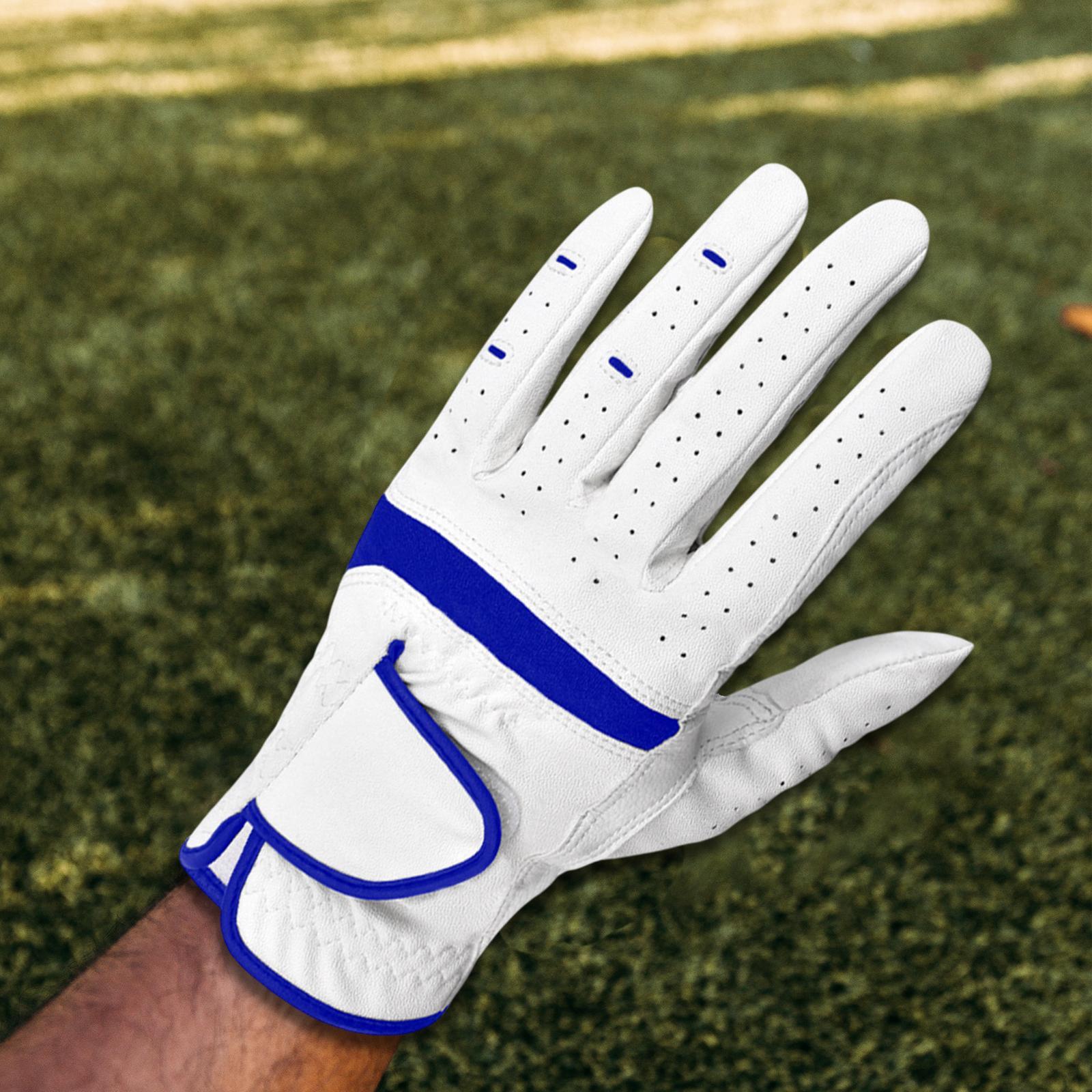 Golf Glove Ventilation Left Hand Glove for Enthusiasts Father's Day Practice L