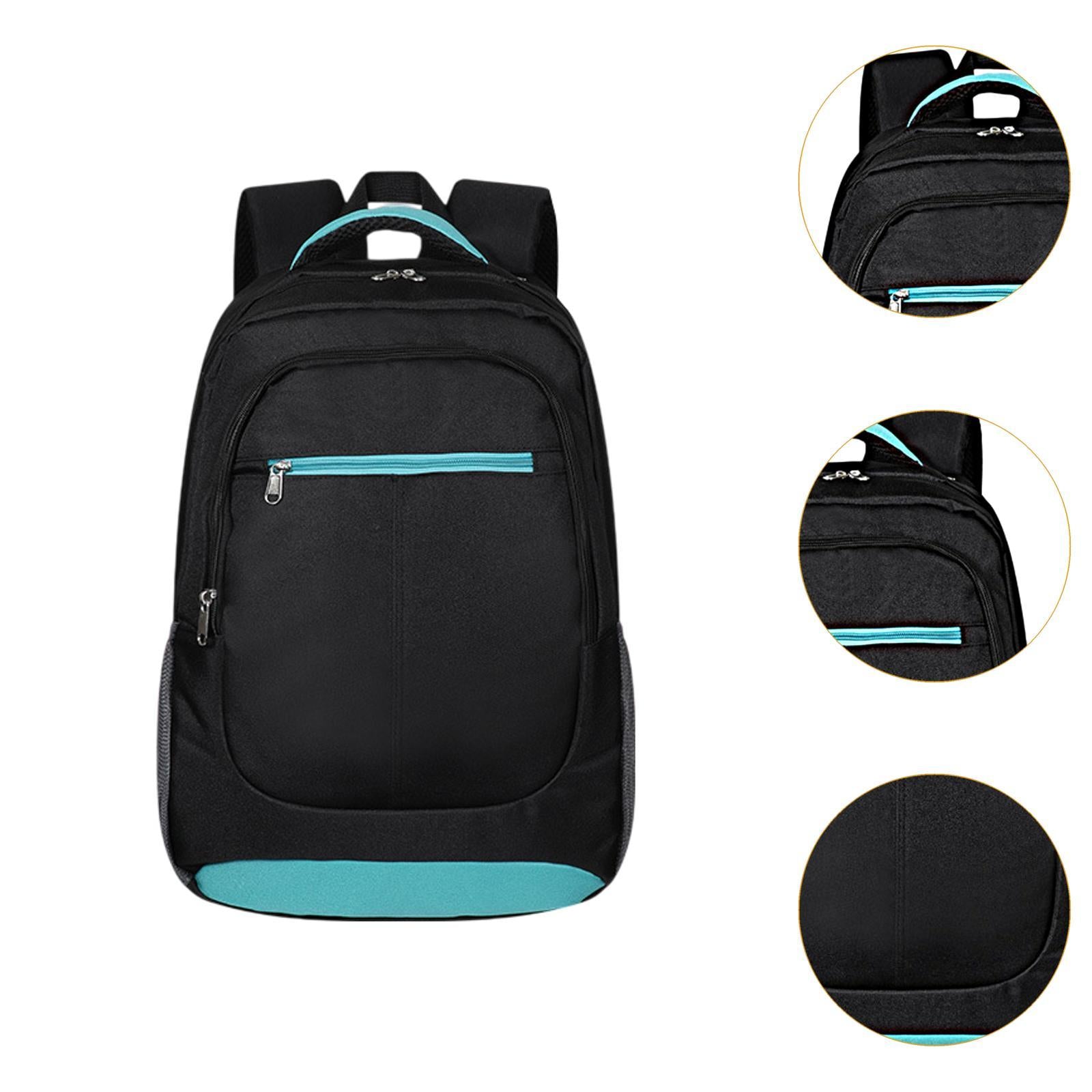 Tennis Bag Laptop Backpack Back Pack Duffel for Players Outdoor Training Black