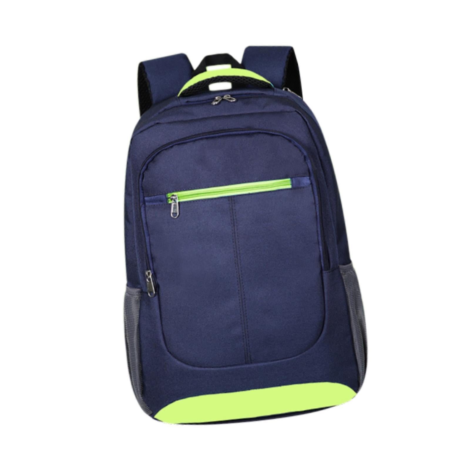 Tennis Bag Laptop Backpack Back Pack Duffel for Players Outdoor Training Dark Blue Green