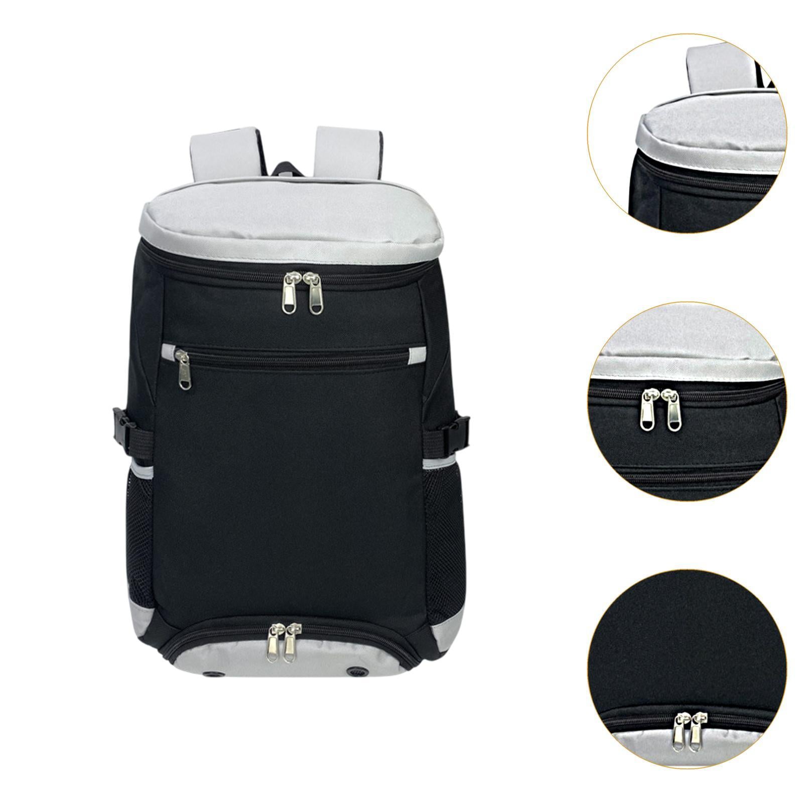 Tennis Bag Backpack Daypack Duffel for Outdoor Pickleball Badminton Racquets Black