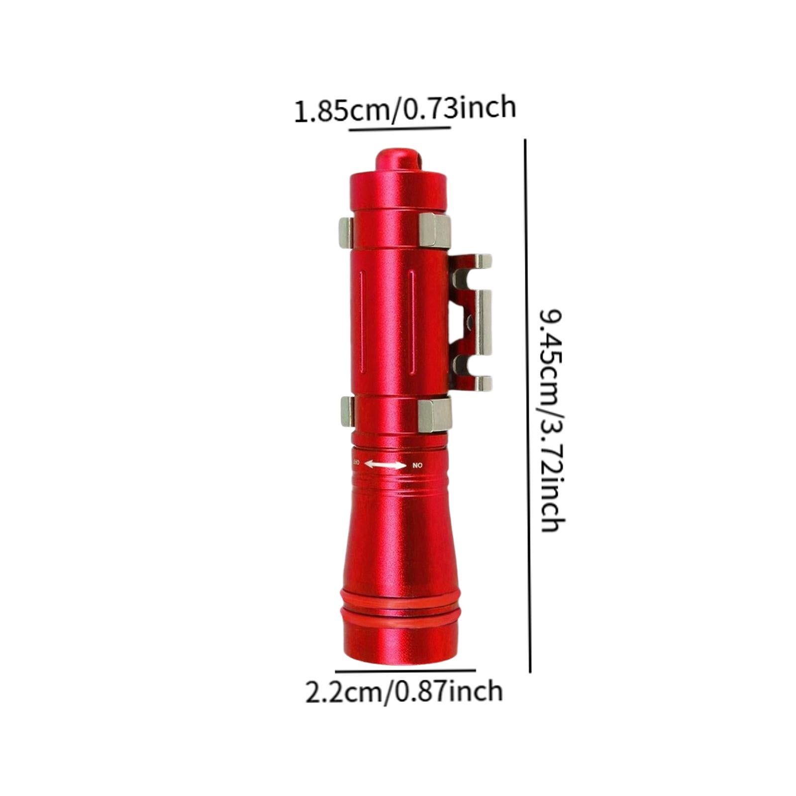 Diving Flashlight LED Camping Torch for Night Diving Emergency Deep Cave Red