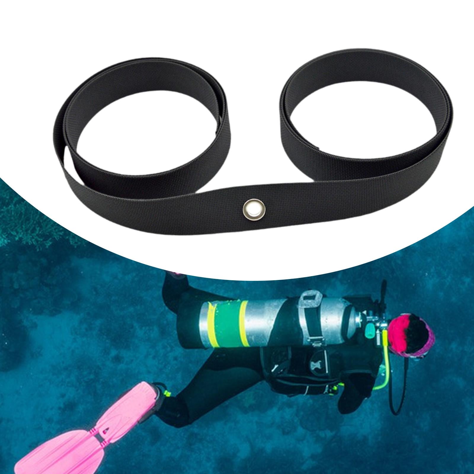 Scuba Diving Belt Comfortable Snorkeling Gear Easy to Use Dive Webbing Strap