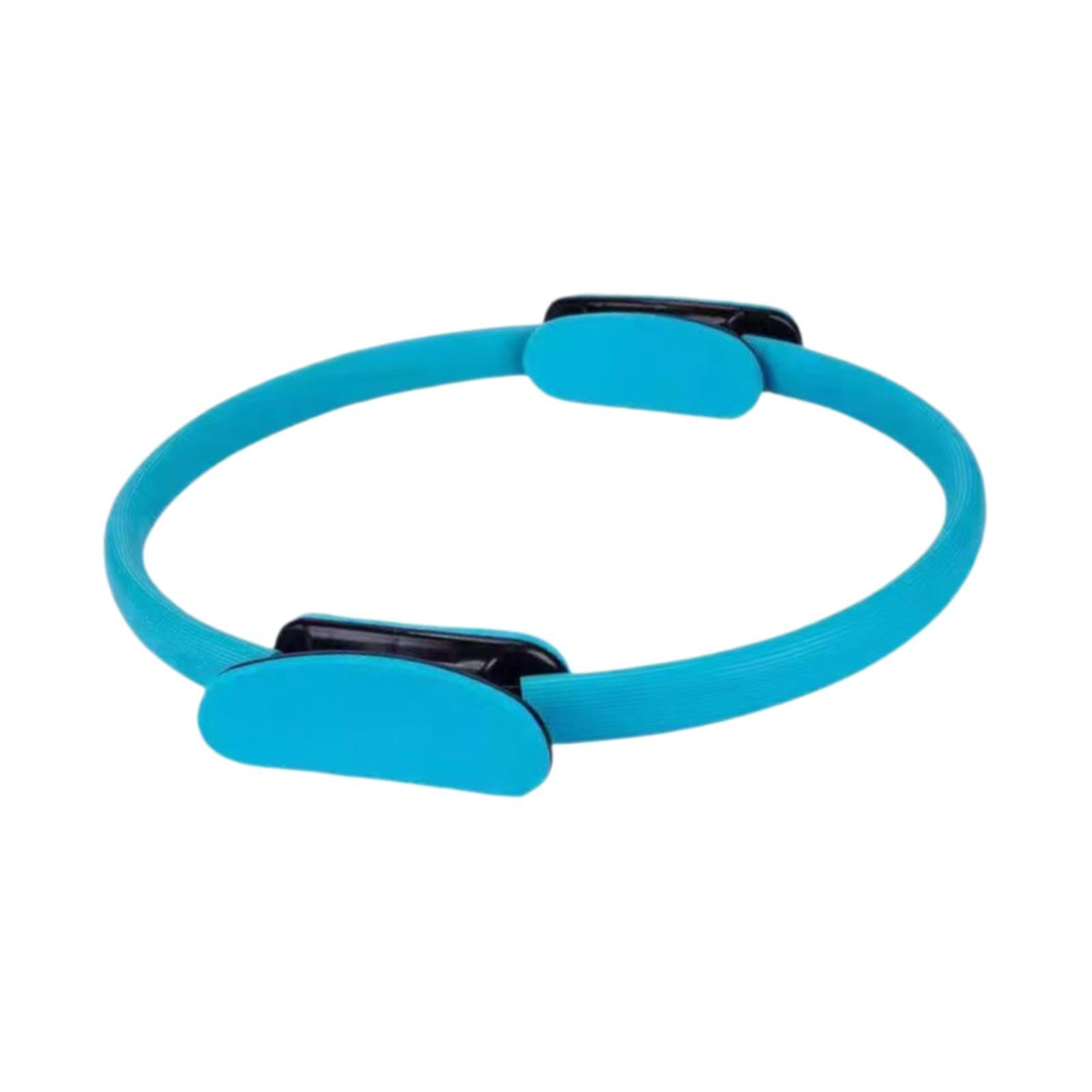 Pilates Hoop Circle Elasticity for Women Girl Home Pilates Equipment Workout Blue