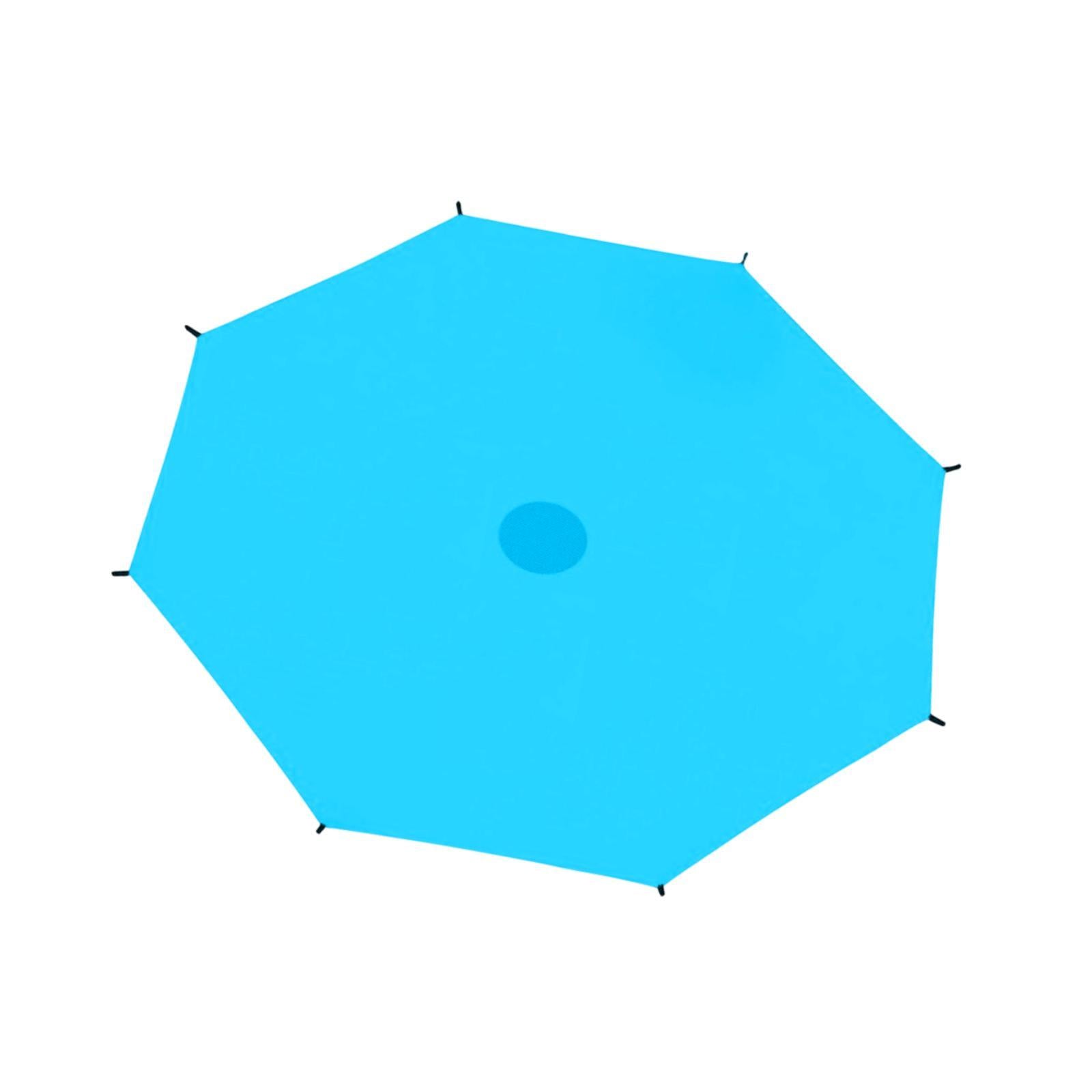 Trampoline Sunshade Cover Backyard Blue Playground Trampoline Sun Protection 3.06M