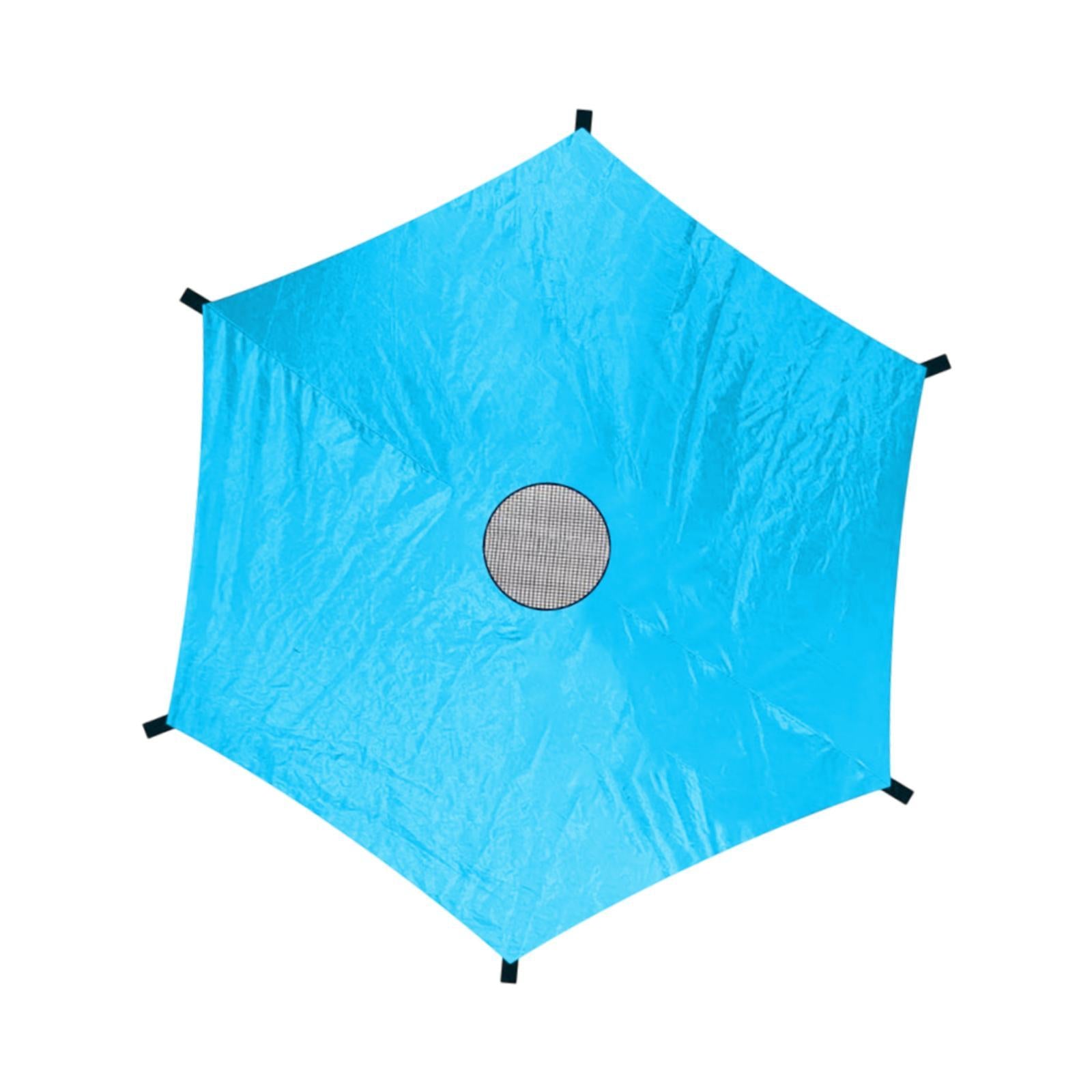 Trampoline Sunshade Cover Only Summer Backyard for 6 Poles Trampoline Awning 1.83M