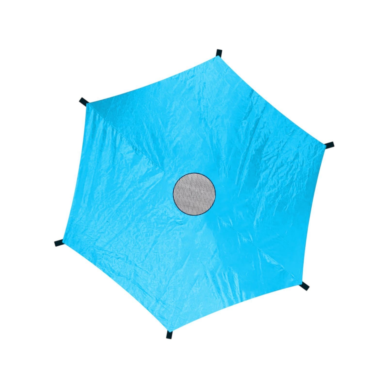 Trampoline Sunshade Cover Only Summer Backyard for 6 Poles Trampoline Awning 2.44M
