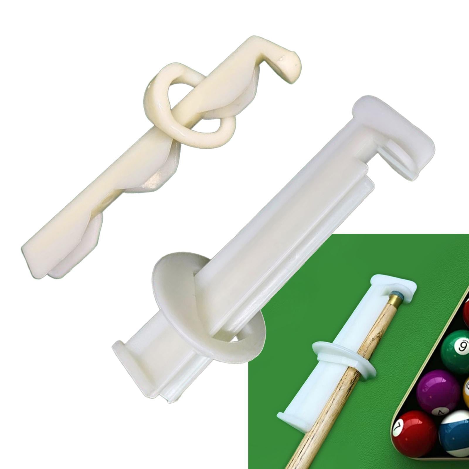 3 Pieces Cue Tips Clamp Club Tips Supplies Portable Pool Cue Tip Repair Tool Length 120mm