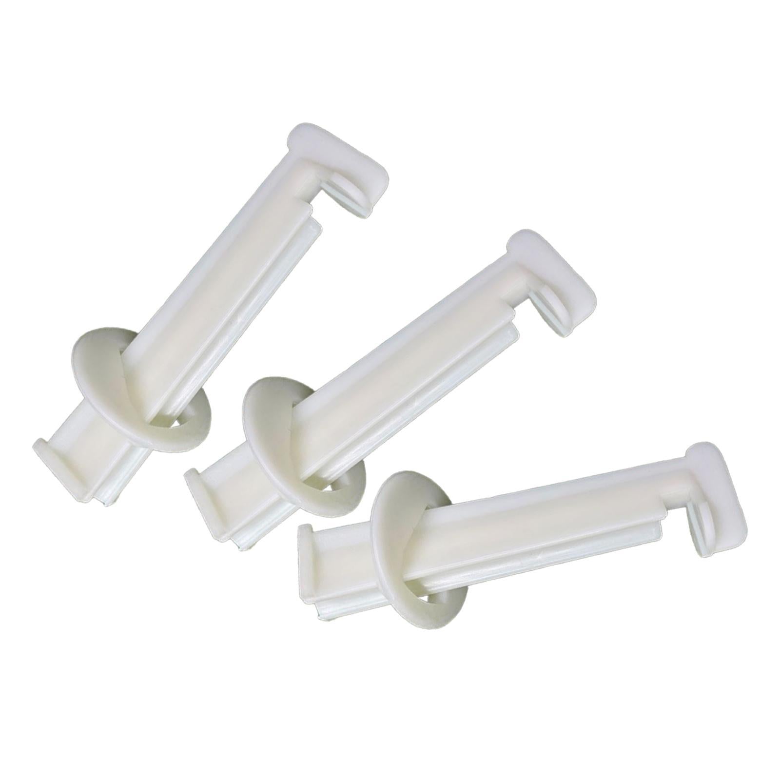 3 Pieces Cue Tips Clamp Club Tips Supplies Portable Pool Cue Tip Repair Tool Length 125mm