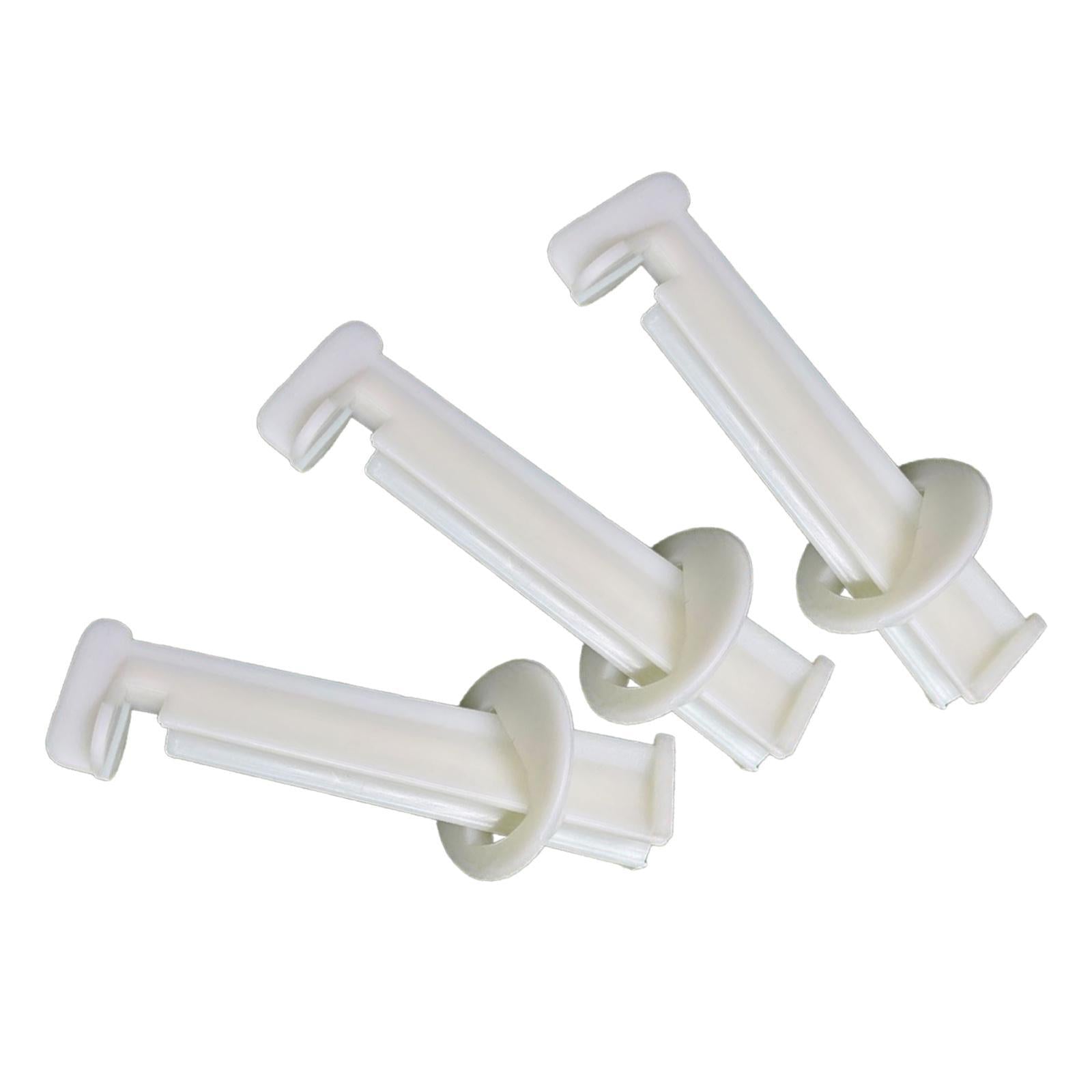 3 Pieces Cue Tips Clamp Club Tips Supplies Portable Pool Cue Tip Repair Tool Length 125mm