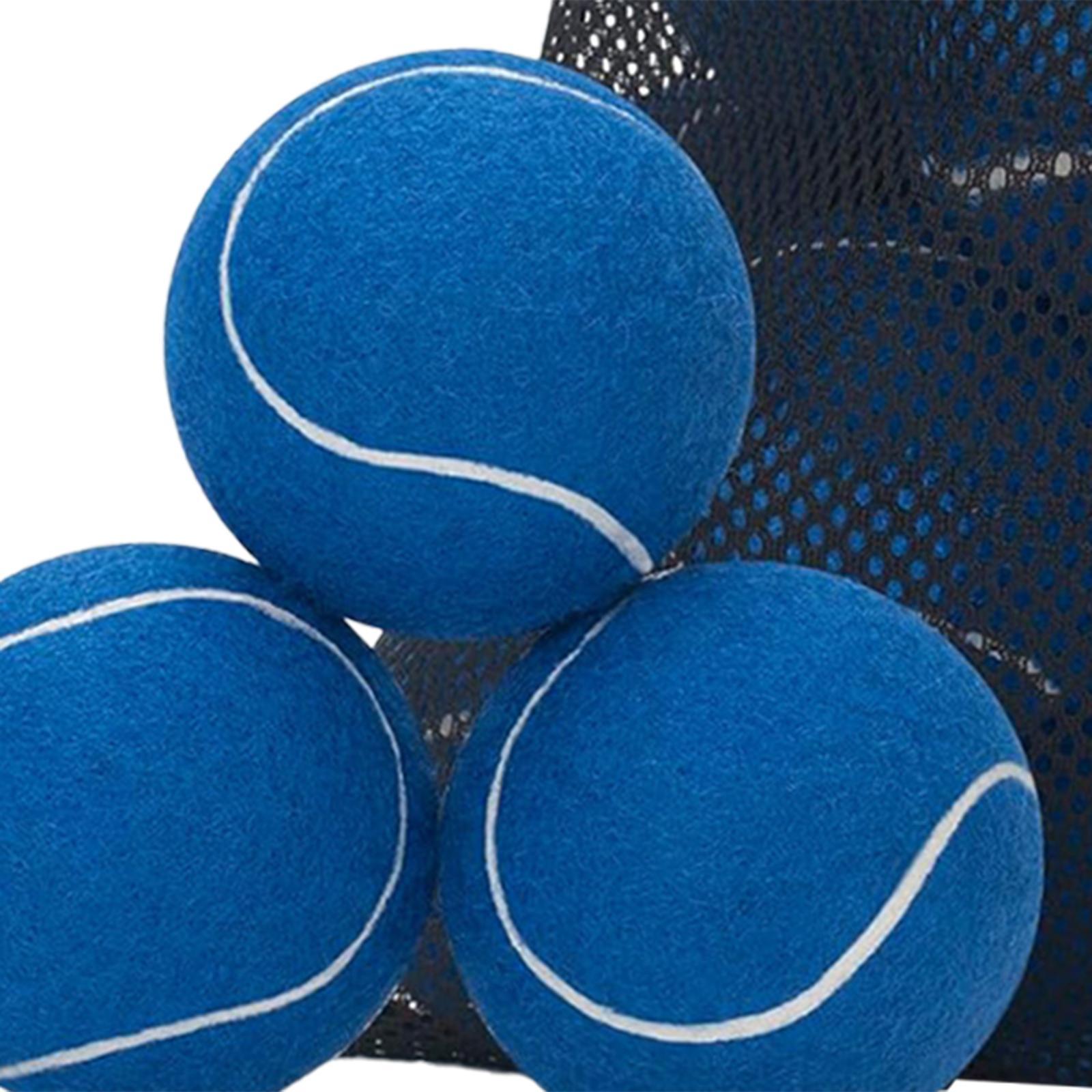 18 Pieces Tennis Balls Pet Dog Tennis Ball for Sports Workout Indoor Outdoor