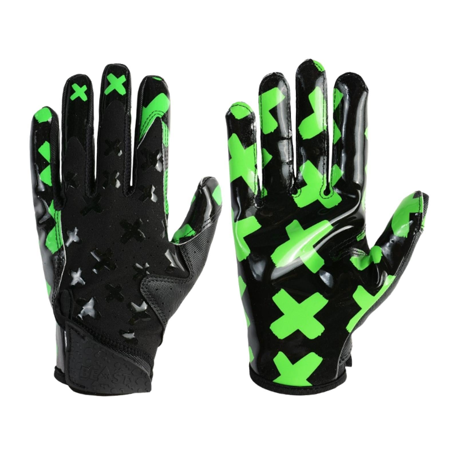 American Football Gloves Outdoor Anti Slip Men Women Breathable Rugby Gloves YM
