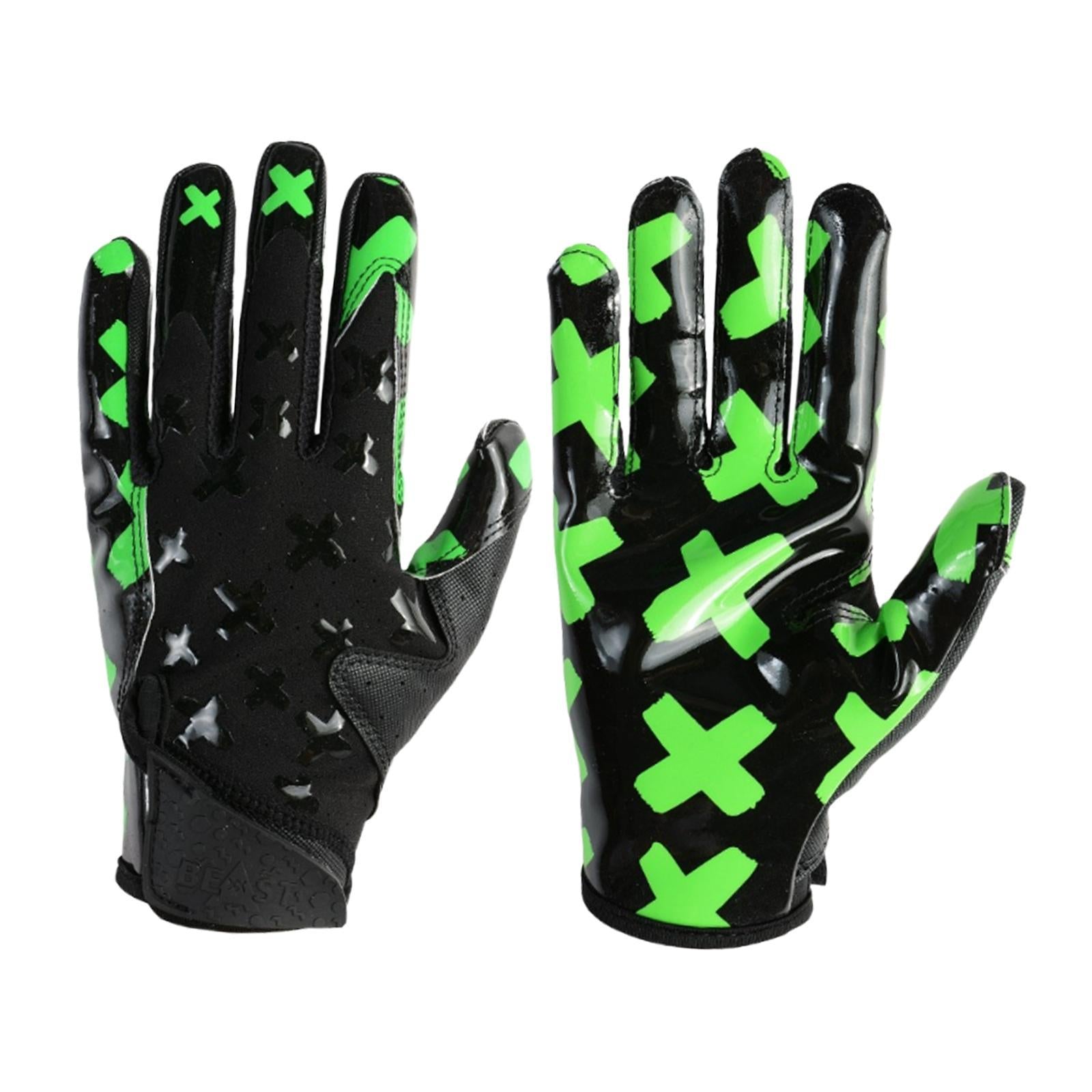 American Football Gloves Outdoor Anti Slip Men Women Breathable Rugby Gloves YL