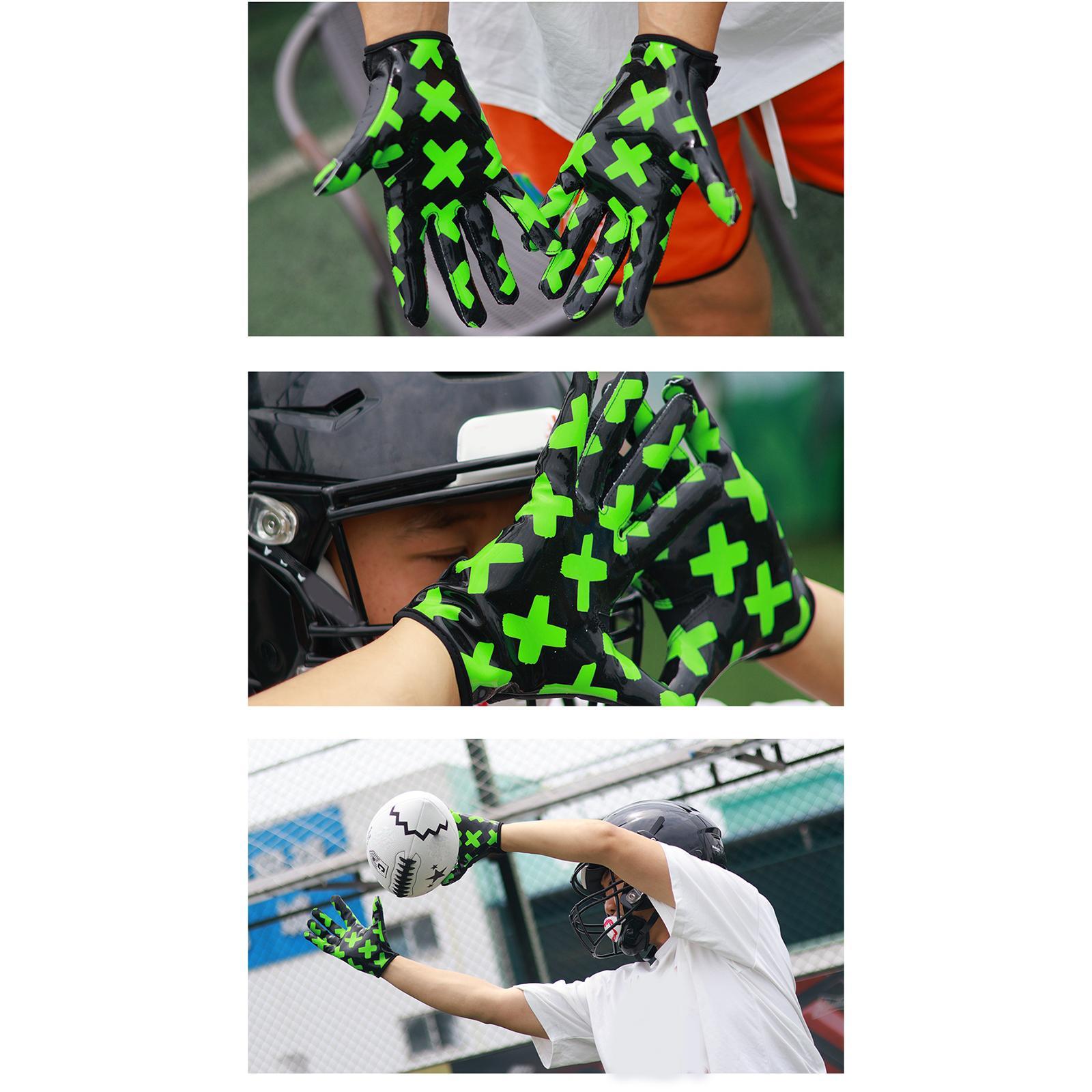 American Football Gloves Outdoor Anti Slip Men Women Breathable Rugby Gloves AXL