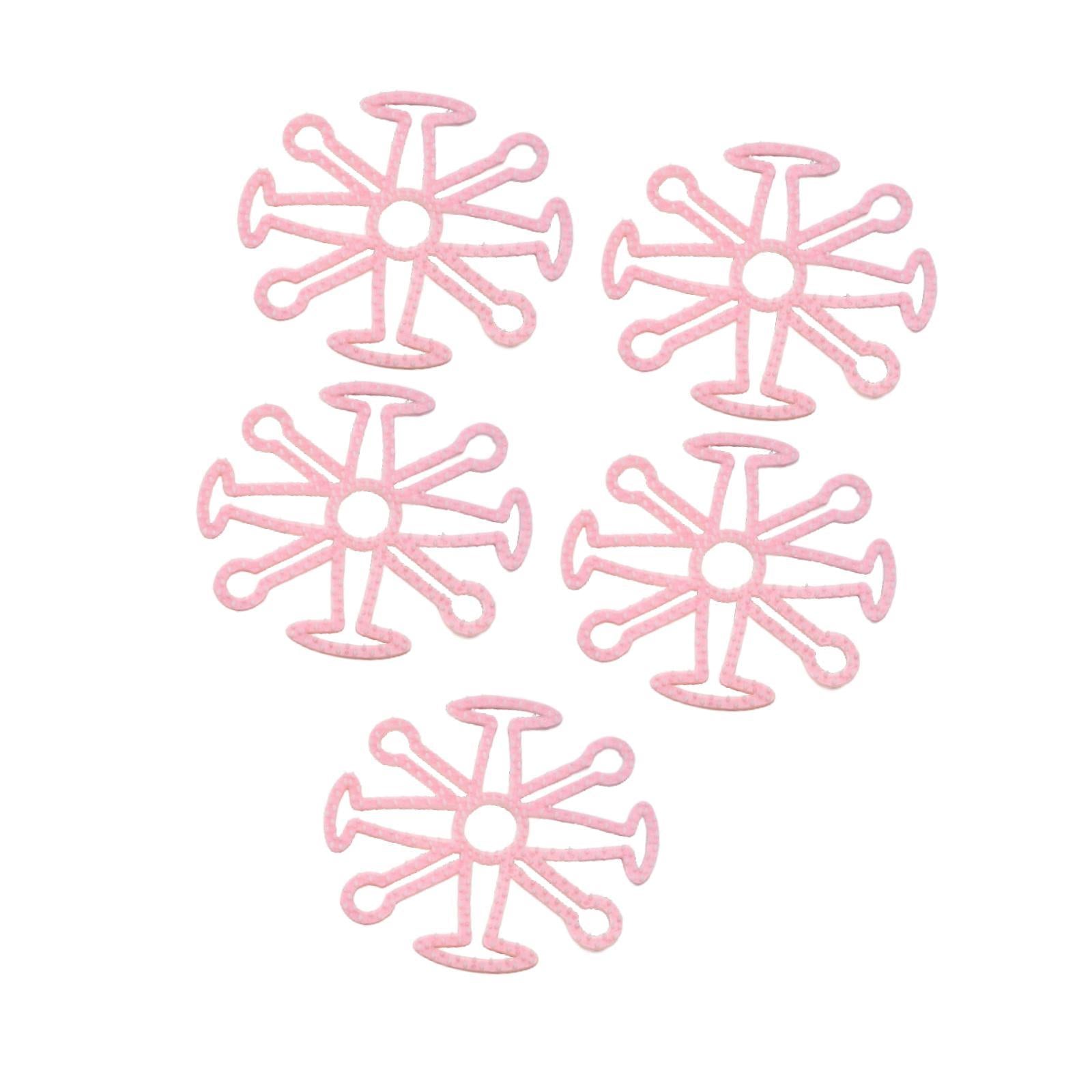 5x Bike Helmet Pads Breathable Comfortable Soft Replacement for Bike Cycling Pink