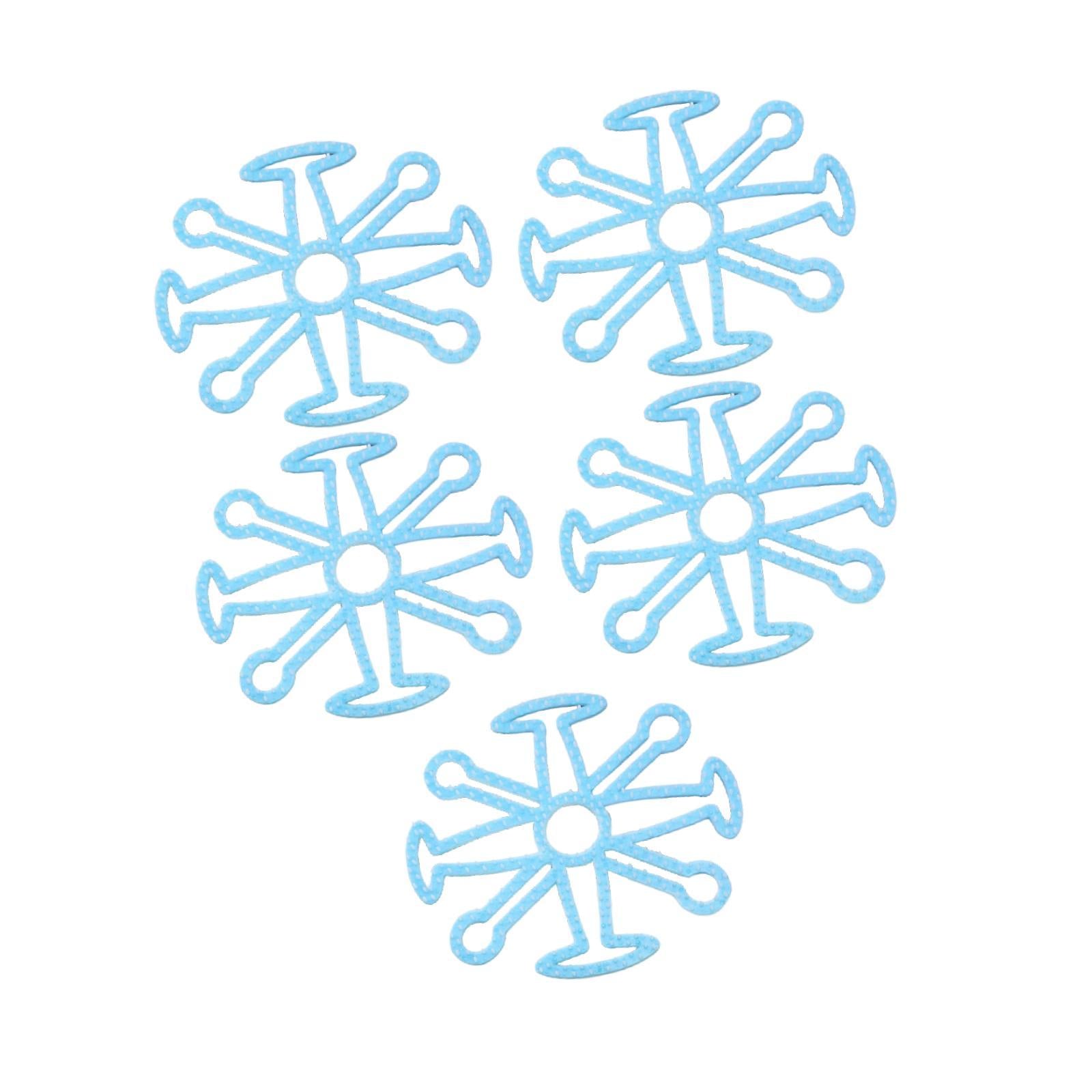 5x Bike Helmet Pads Breathable Comfortable Soft Replacement for Bike Cycling Blue