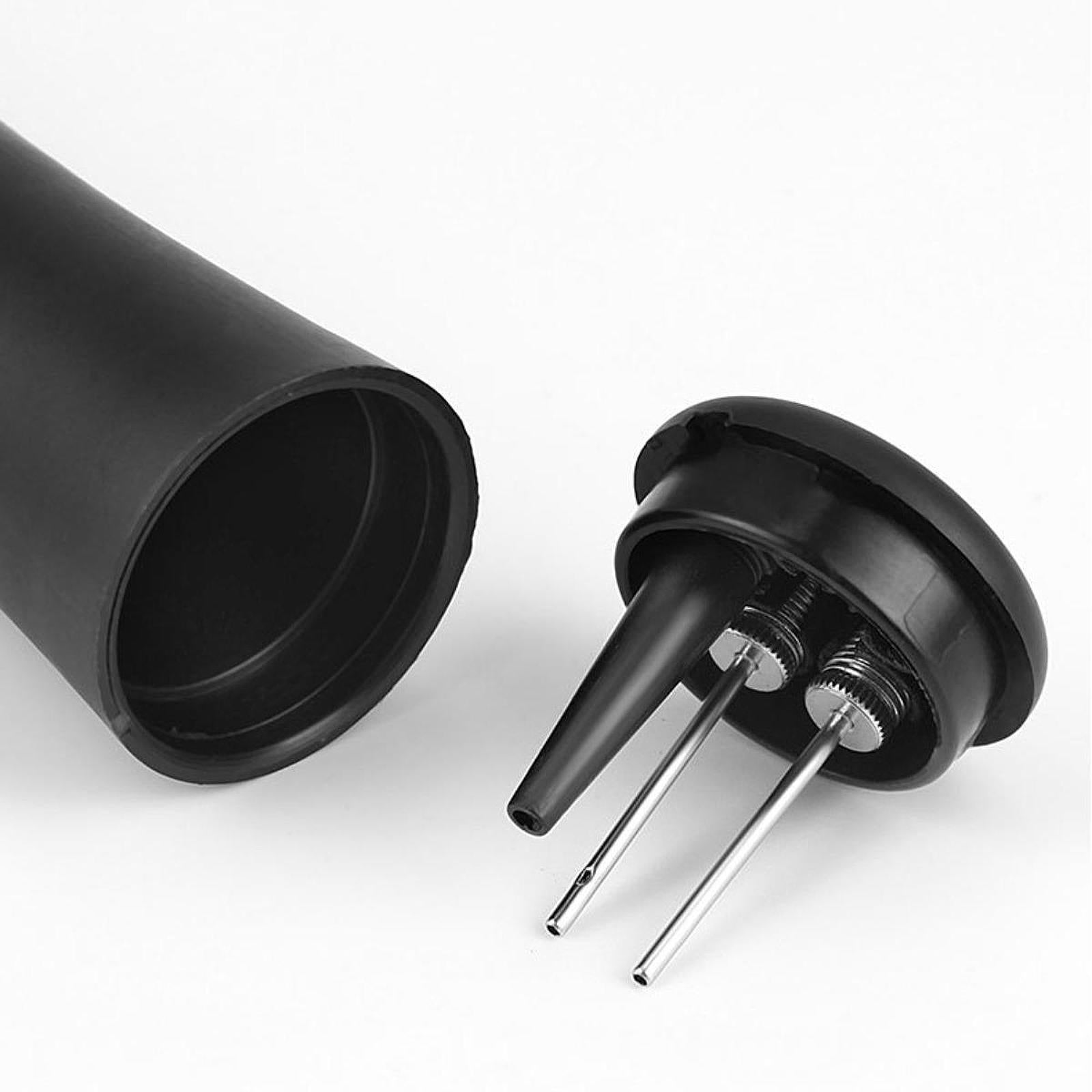 Ball Pump Convenient Manual Pump Air Pump for Rugby Ball Sports Balls Soccer Black and Blue