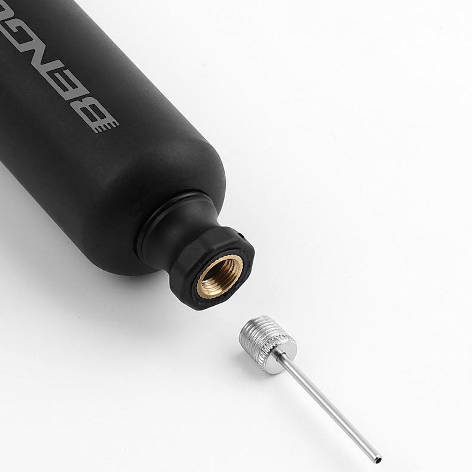 Ball Pump Convenient Manual Pump Air Pump for Rugby Ball Sports Balls Soccer Black and Blue