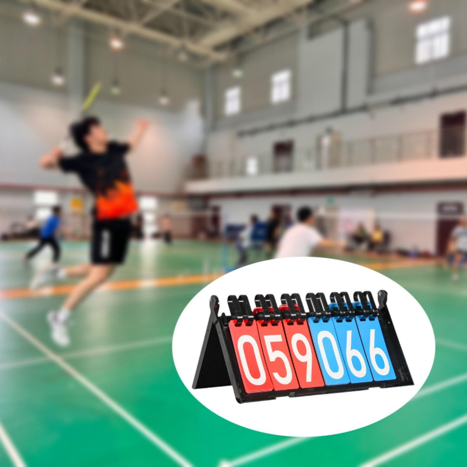 Flip Score Board Scoreboard for Basketball Pingpong Ball Table Tennis