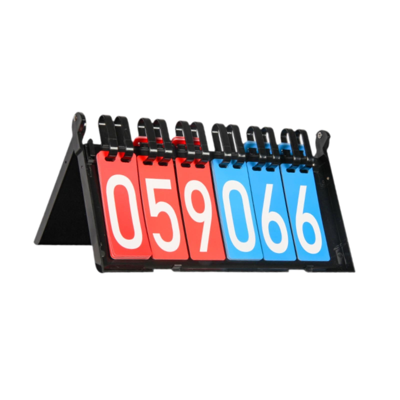 Flip Score Board Scoreboard for Basketball Pingpong Ball Table Tennis