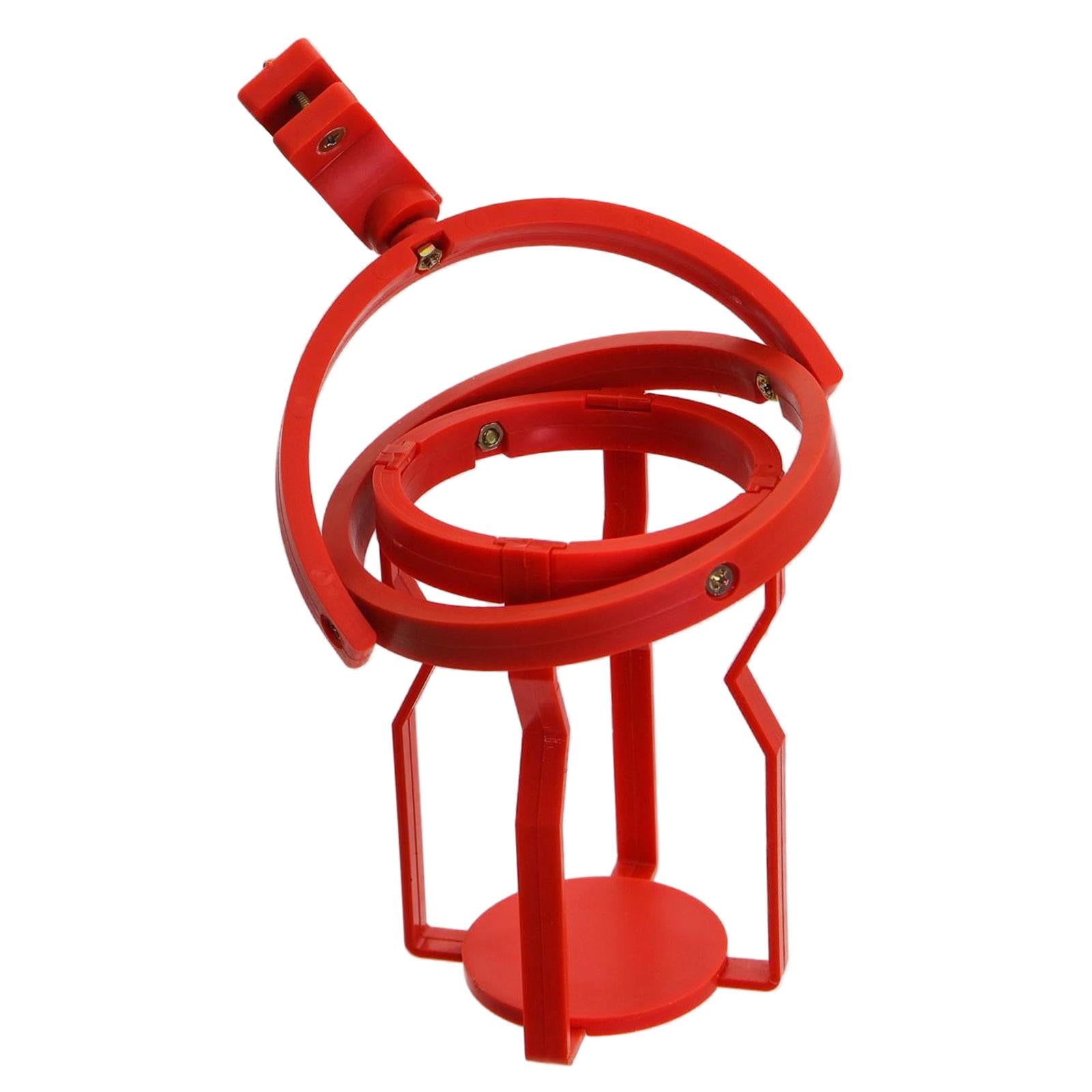 Bike Water Bottle Holder Kettle Cup Holder Universal Bike Water Drink Holder red