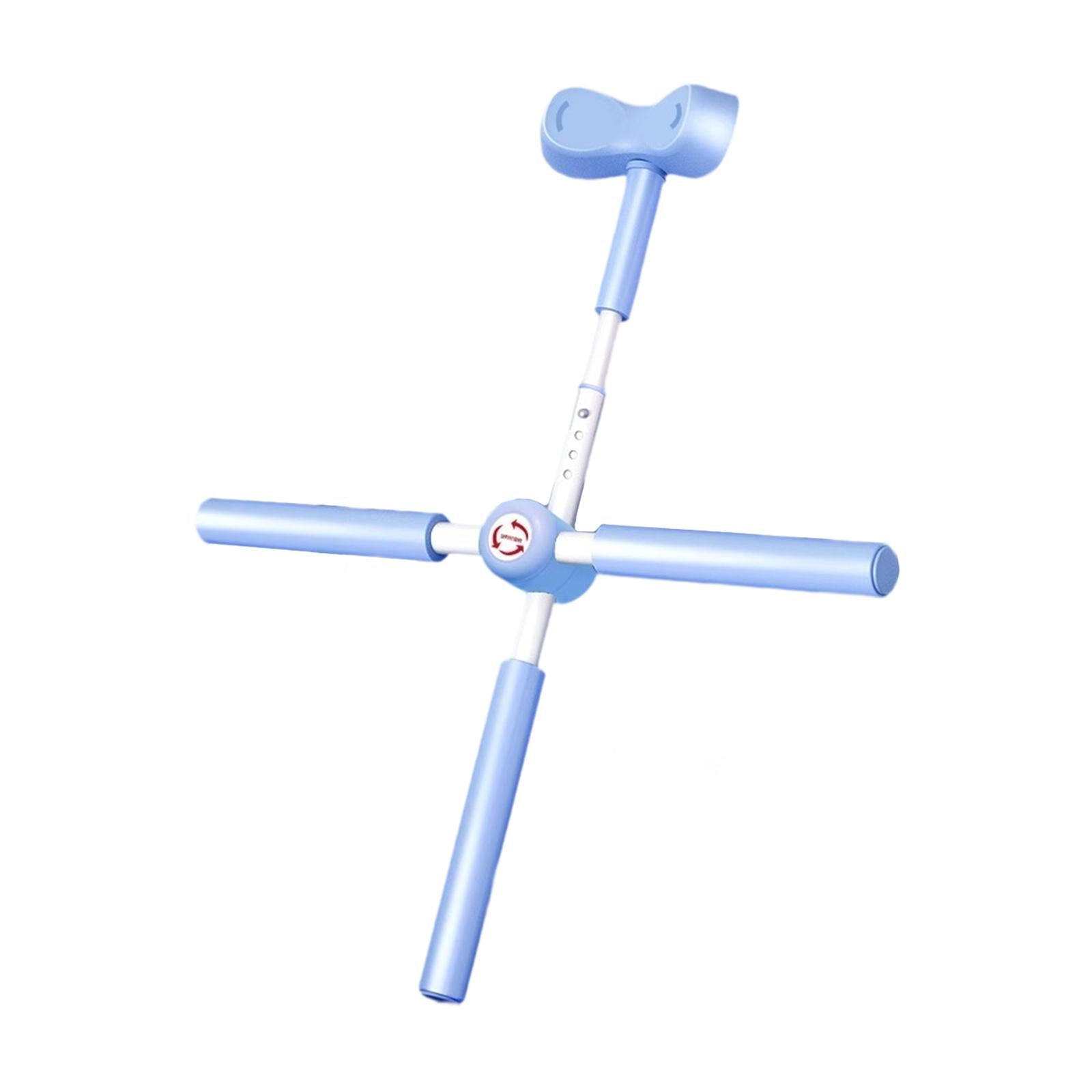 Yoga Stick Comfortable Headrest Four Adjustable Levels Dance Cross Open Back Blue