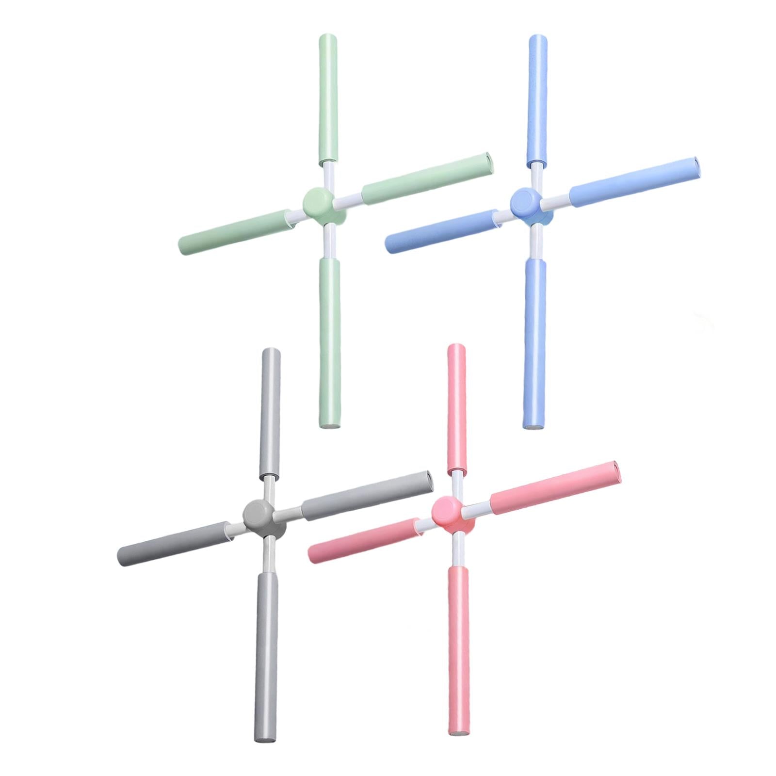 Yoga Stick Adjustable Gift Office Home Gym Fitness Hunchback Artifact Green