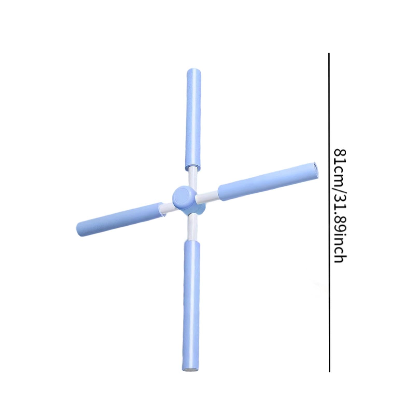 Yoga Stick Adjustable Gift Office Home Gym Fitness Hunchback Artifact Blue