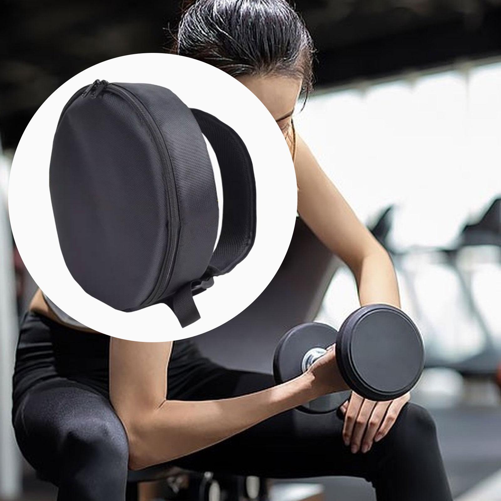 Weight Plate Carrier Backpack Barbell Plate Carrying Bag for Exercise Sports