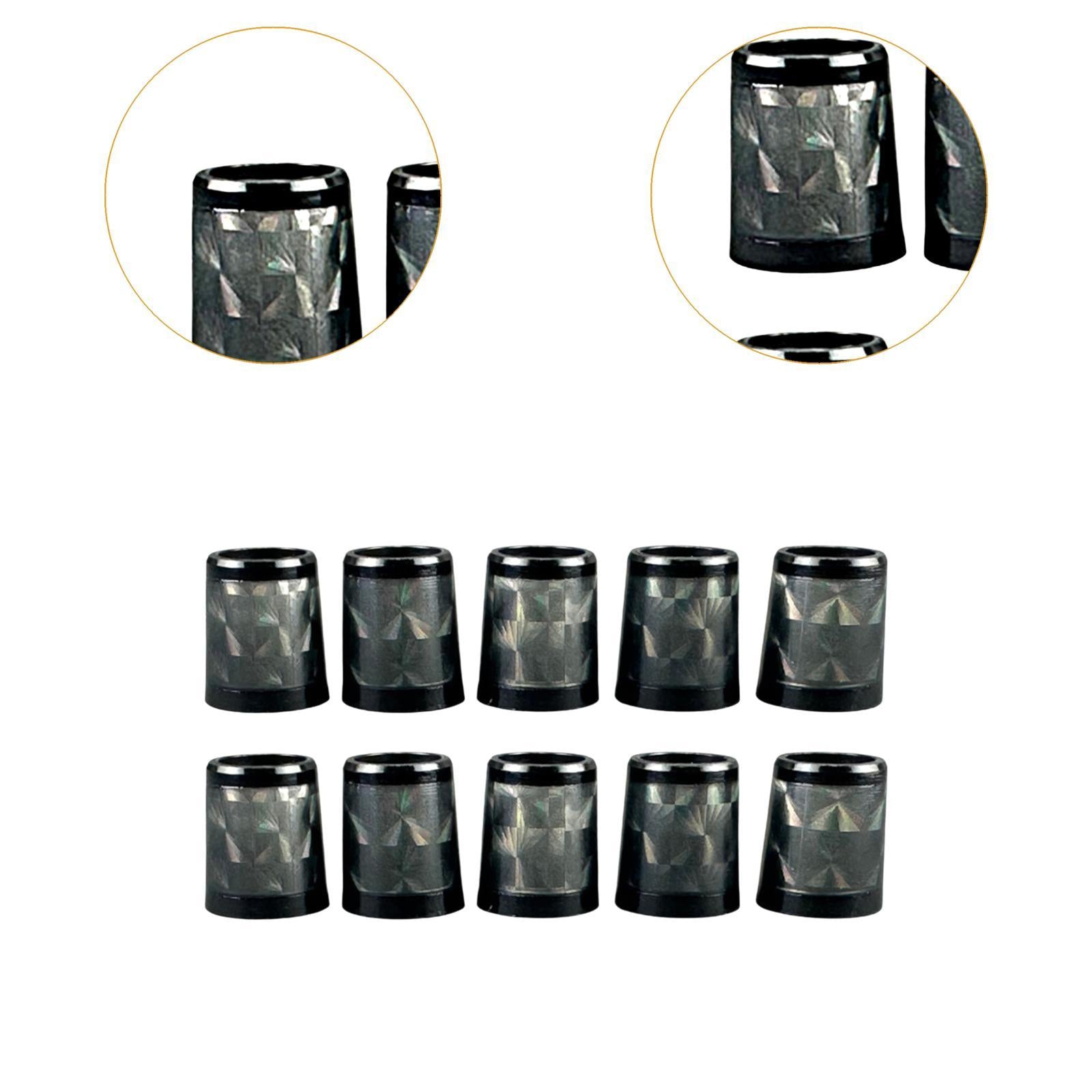 10 Pieces Golf Ferrules Practical Golf Club Parts Replacement for Iron Wedge