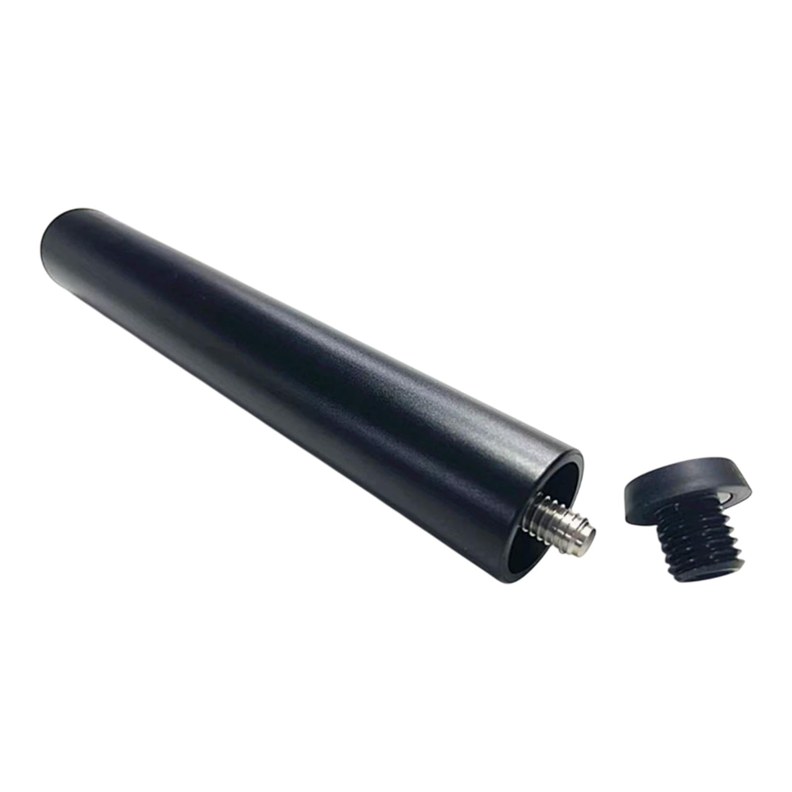 Pool Cue Extension Compact Aluminum Alloy Lightweight Convenient with Bumper