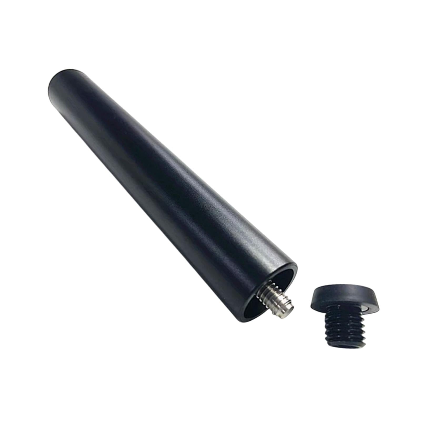 Pool Cue Extension Compact Aluminum Alloy Lightweight Convenient with Bumper