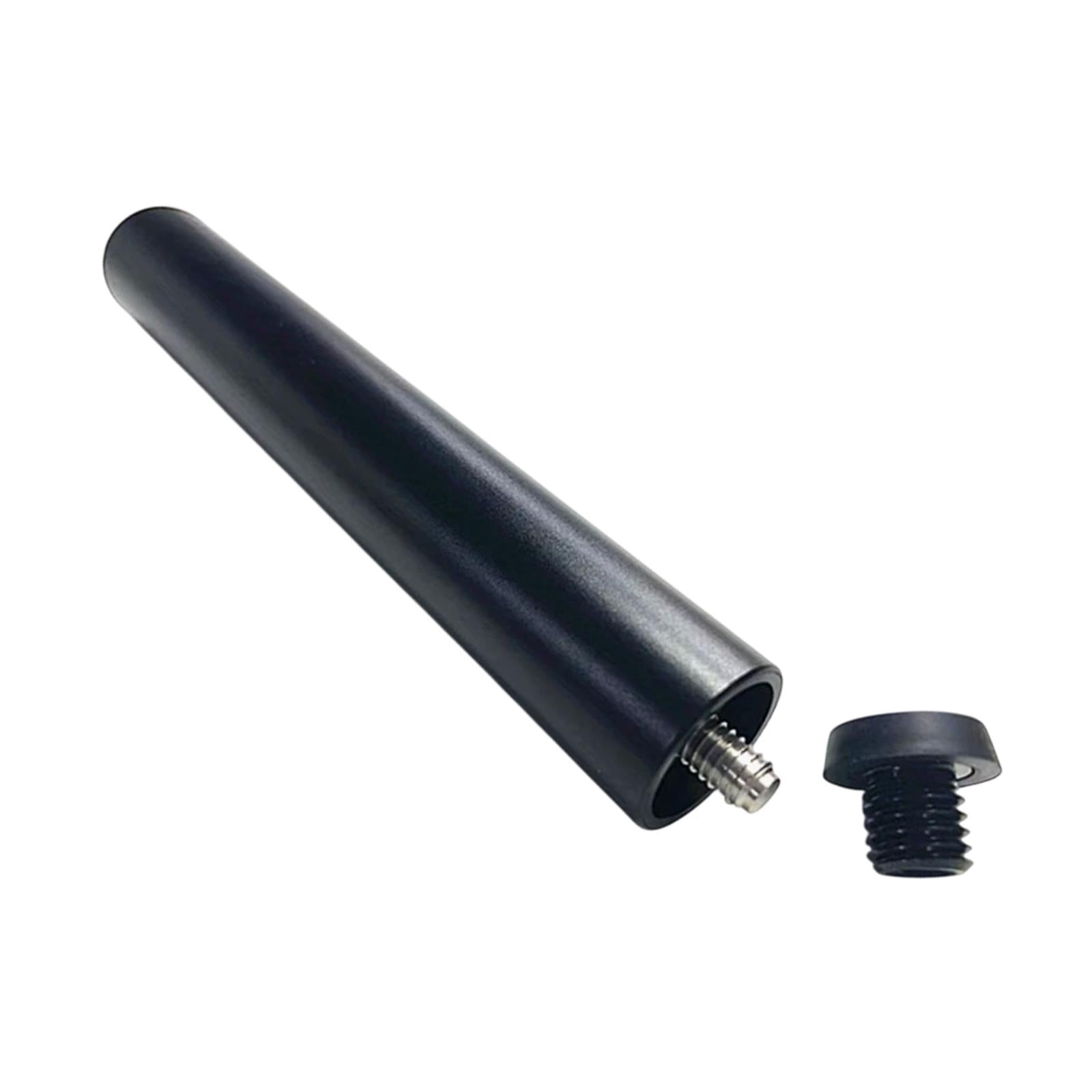 Pool Cue Extension Compact Aluminum Alloy Lightweight Convenient with Bumper
