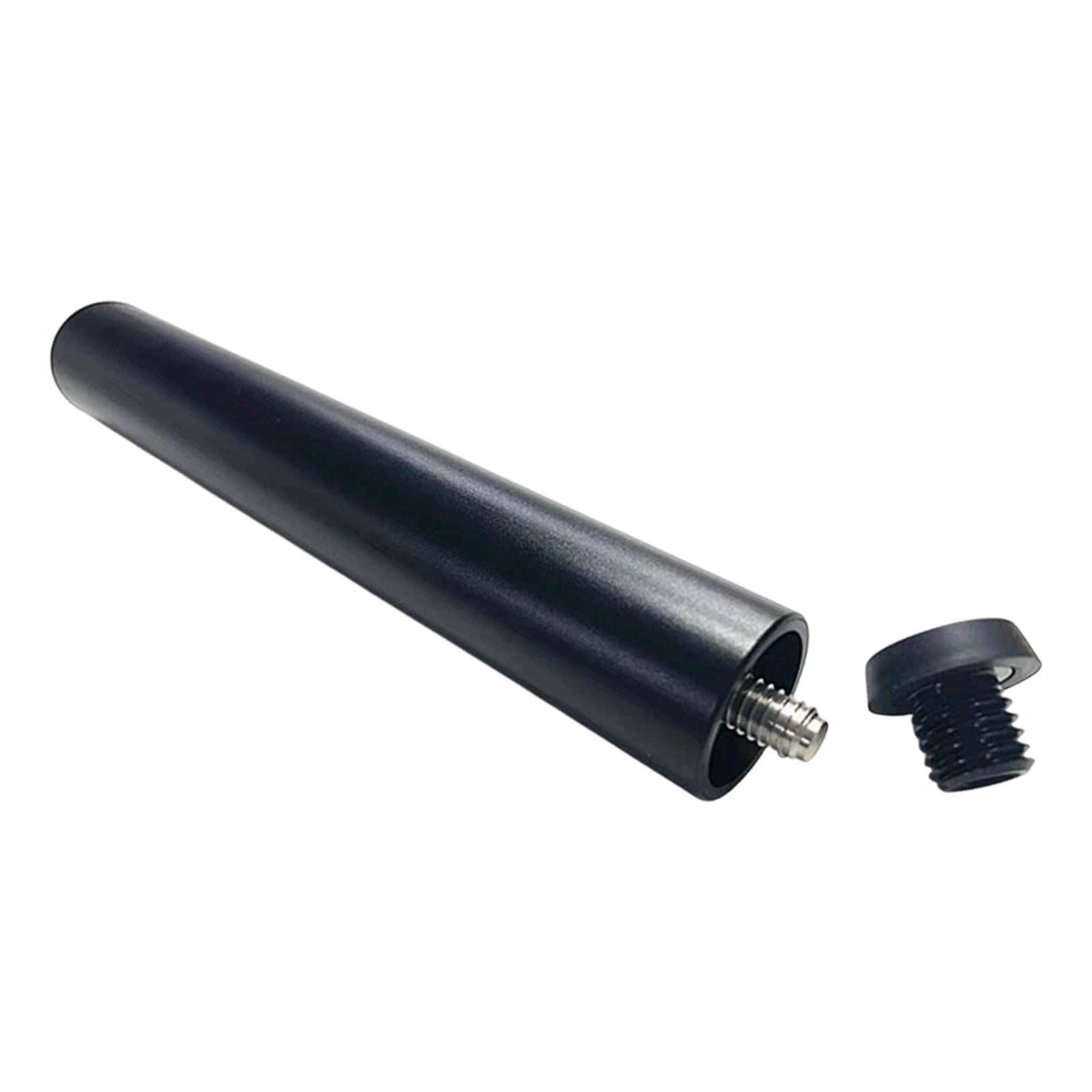 Pool Cue Extension Compact Aluminum Alloy Lightweight Convenient with Bumper