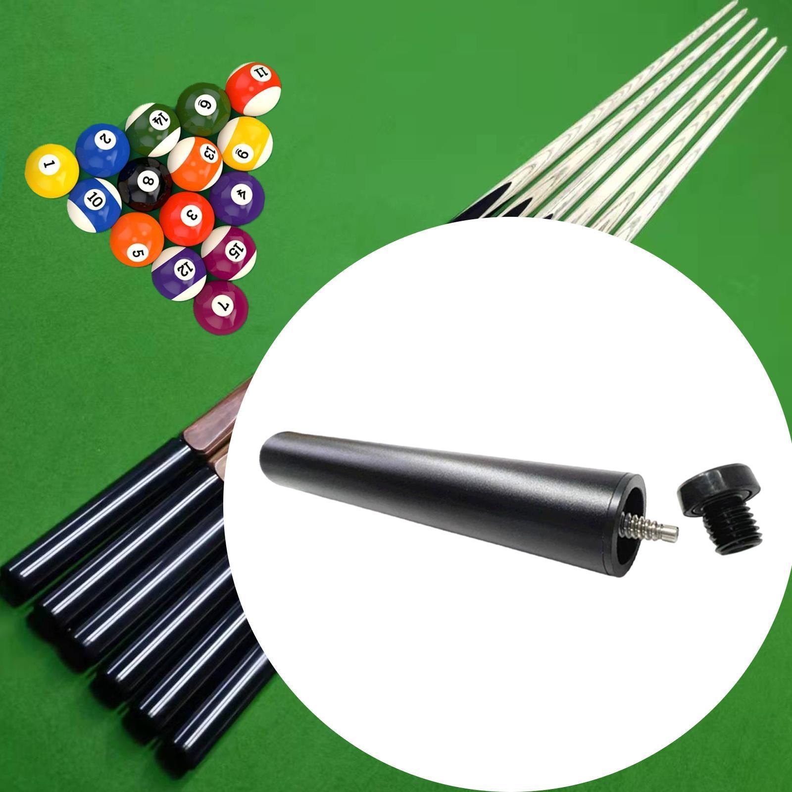 Pool Cue Extension Pool Cue Accessories Length 7.87inch Lengthener Equipment