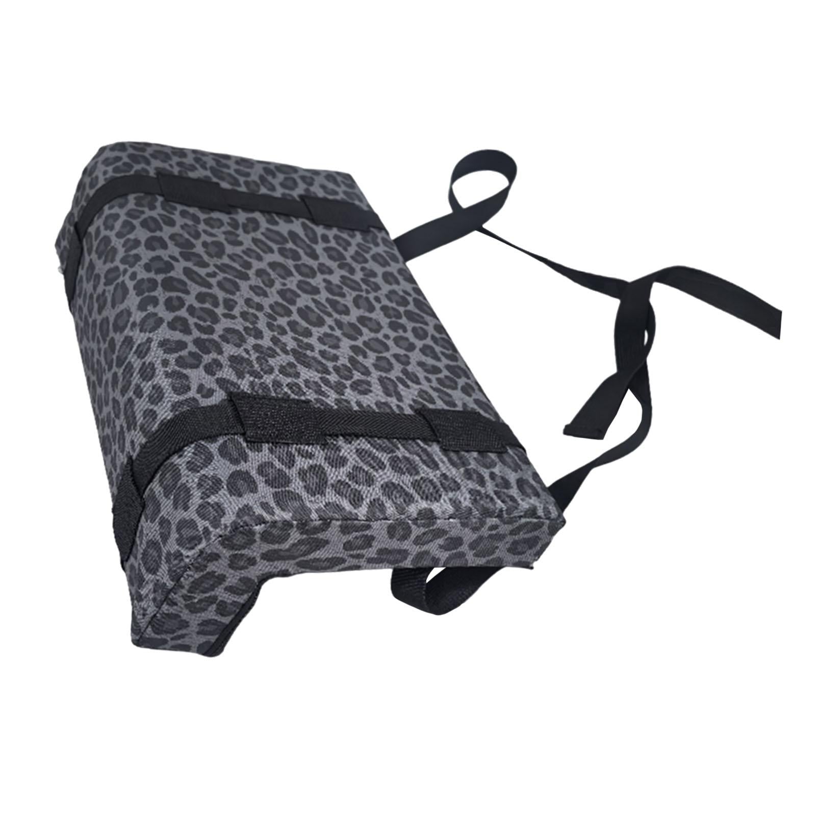 Hip Thrust Bench Pad Squat Rack Back Support for Barbell Fitness Bench Press Leopard