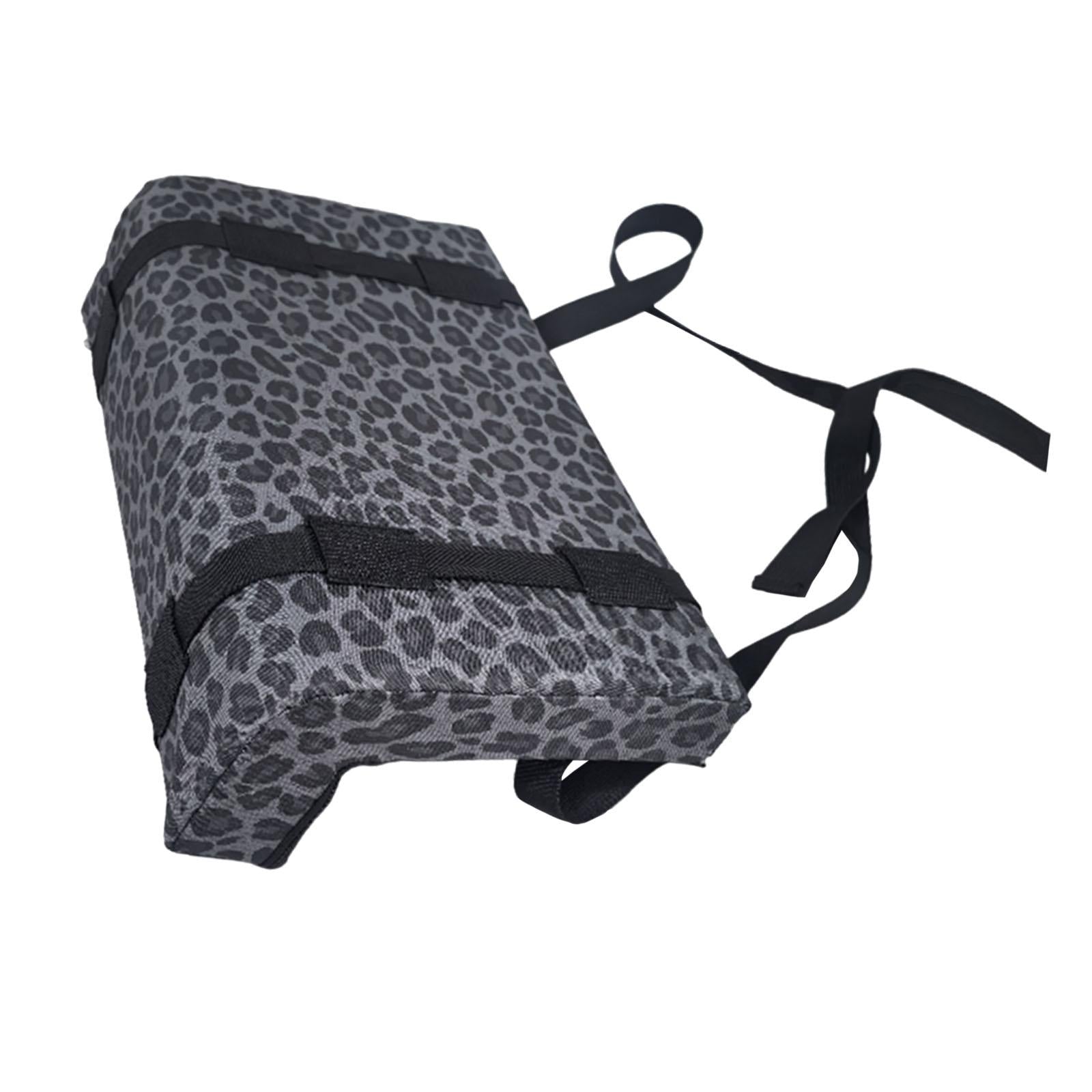 Hip Thrust Bench Pad Squat Rack Back Support for Barbell Fitness Bench Press Leopard