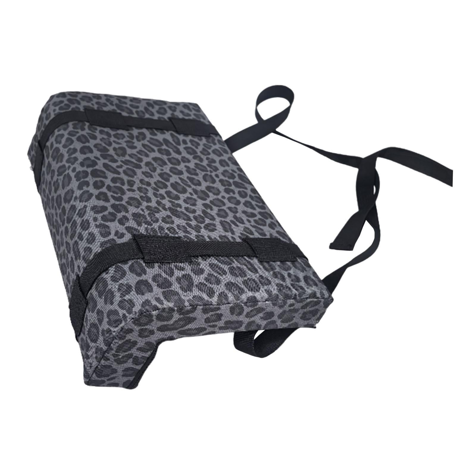 Hip Thrust Bench Pad Squat Rack Back Support for Barbell Fitness Bench Press Leopard