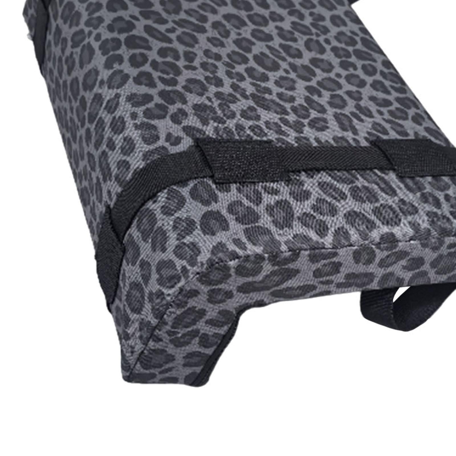Hip Thrust Bench Pad Squat Rack Back Support for Barbell Fitness Bench Press Leopard