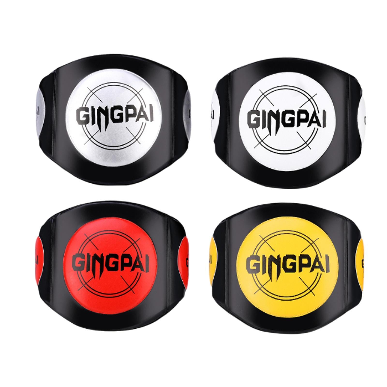 Boxing Body Protector Ergonomic Belly Pad for Kick Boxing Training Taekwondo silver