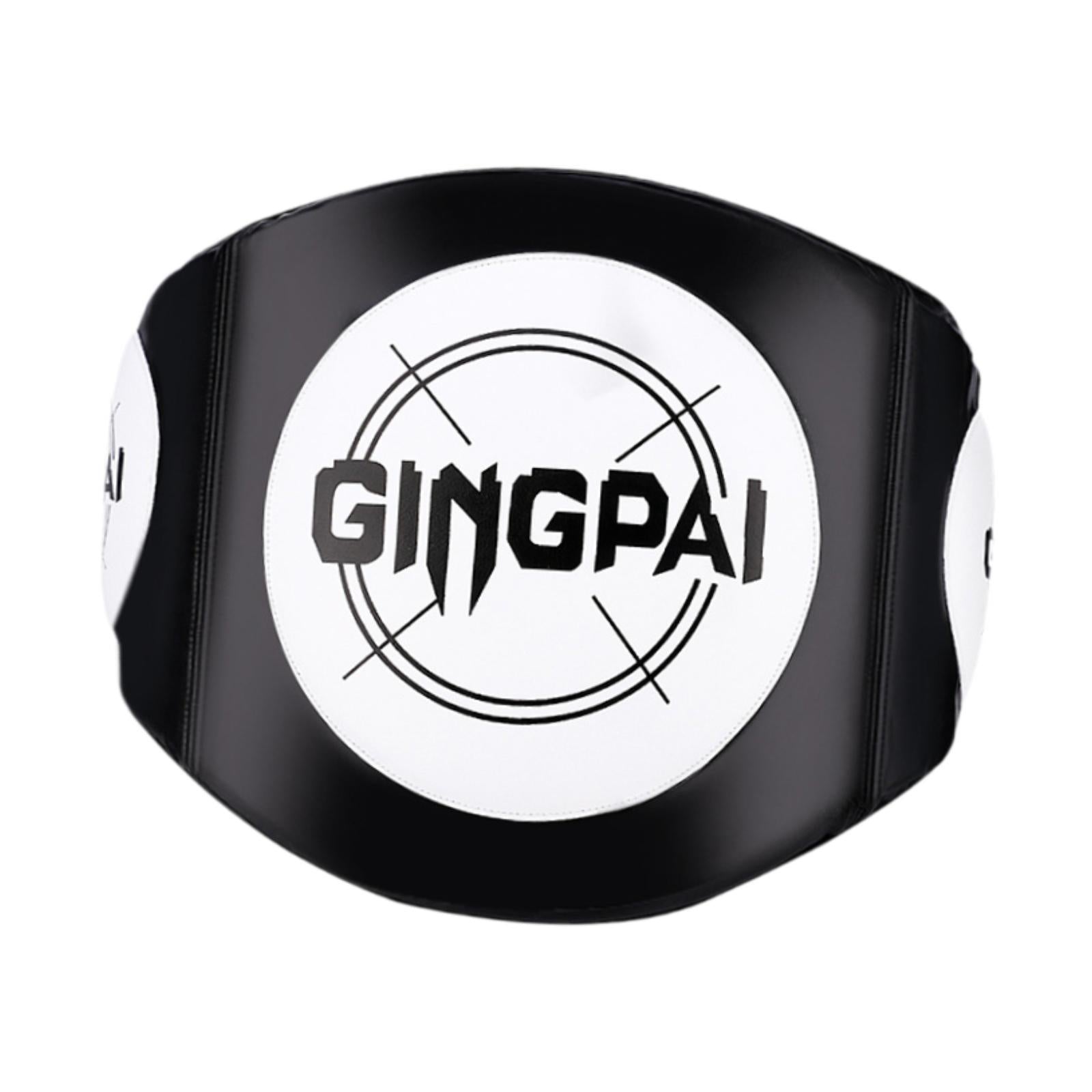 Boxing Body Protector Ergonomic Belly Pad for Kick Boxing Training Taekwondo white