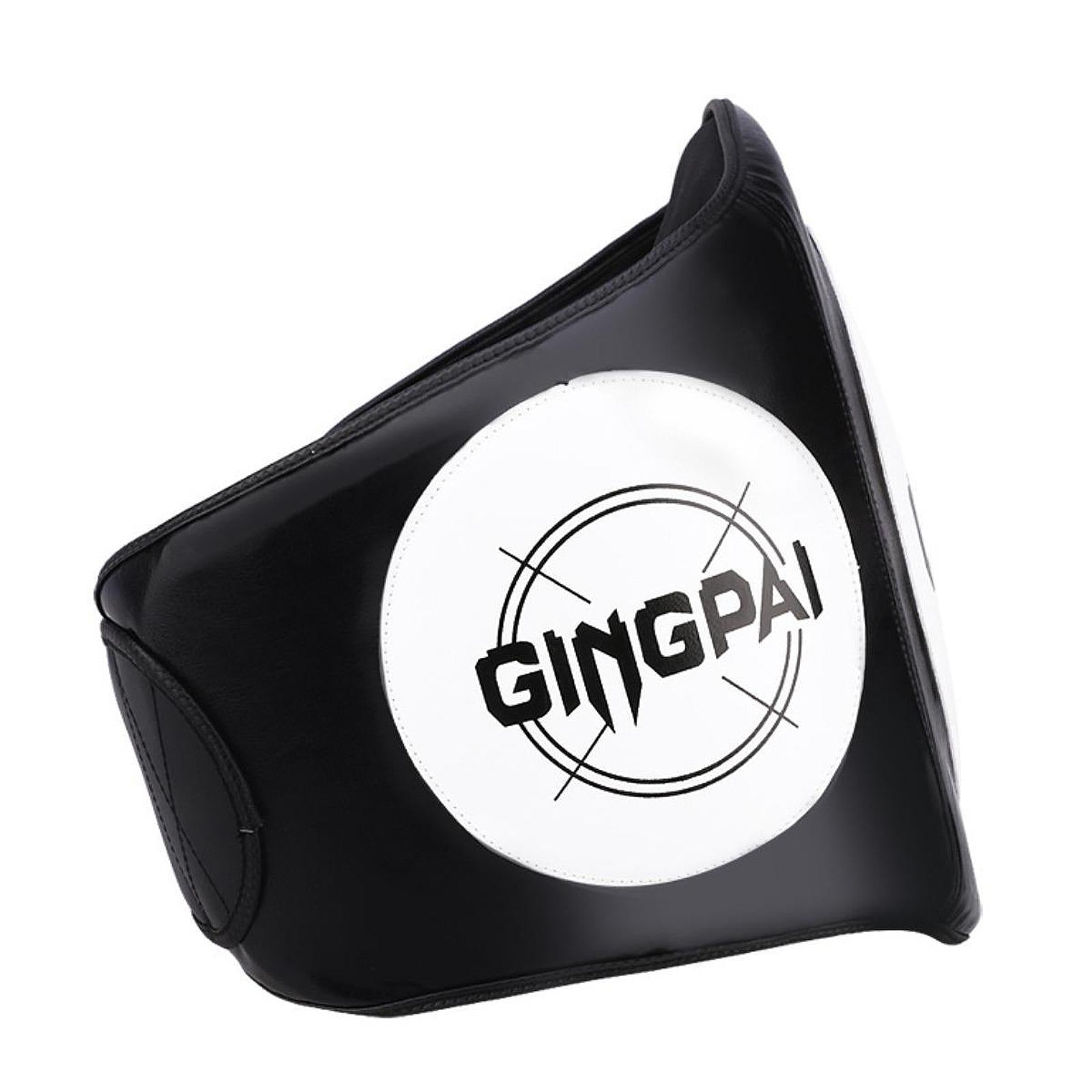 Boxing Body Protector Ergonomic Belly Pad for Kick Boxing Training Taekwondo white