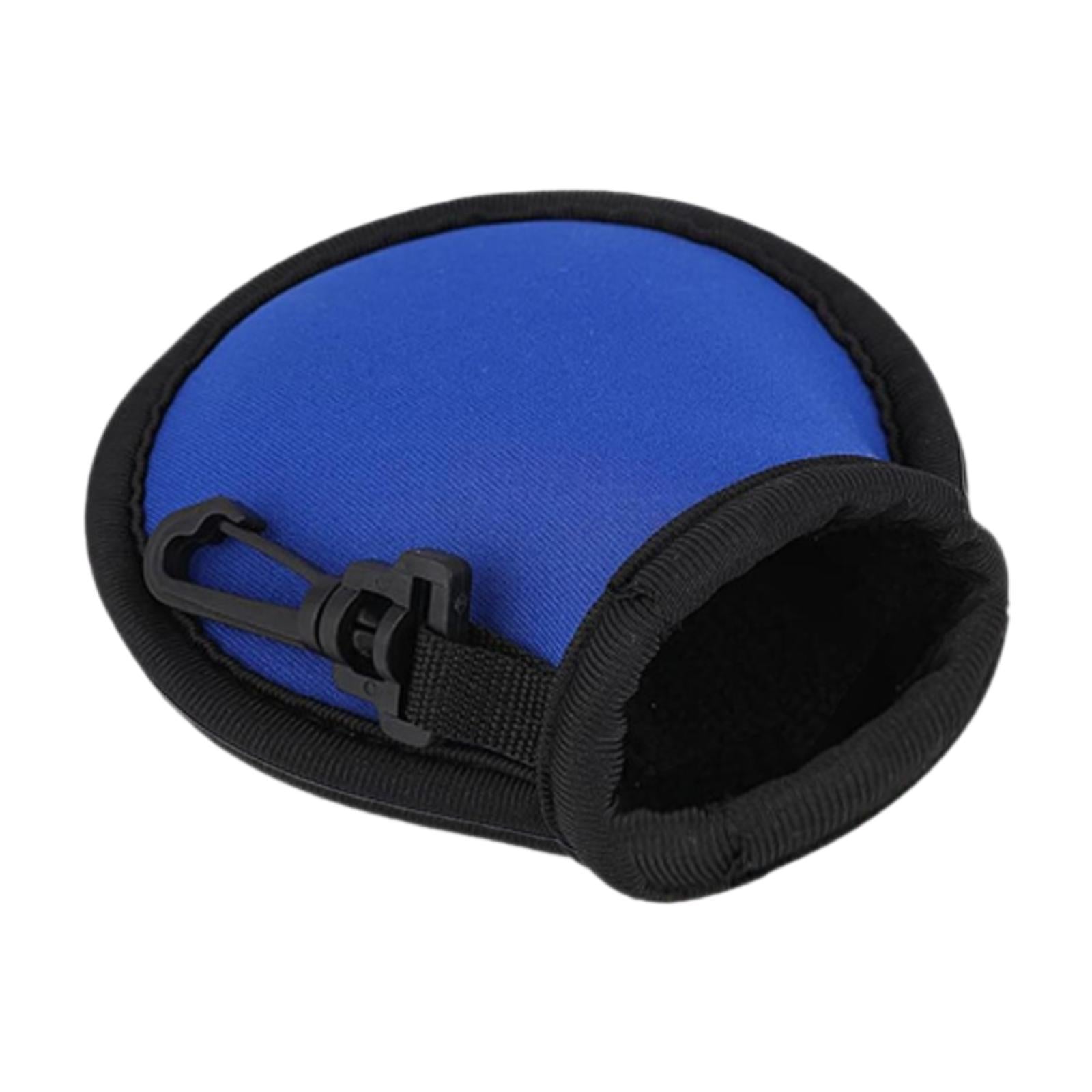 Golf Ball Washer Bag Neoprene Storage for Golf Course Exercise for Men Women blue