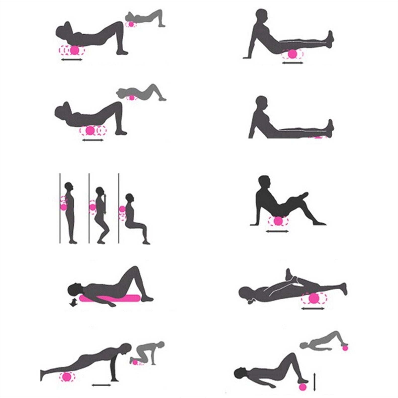 Wooden Balance Board Balancing Stability Tool for Improving Core Strength Forks At Both Ends