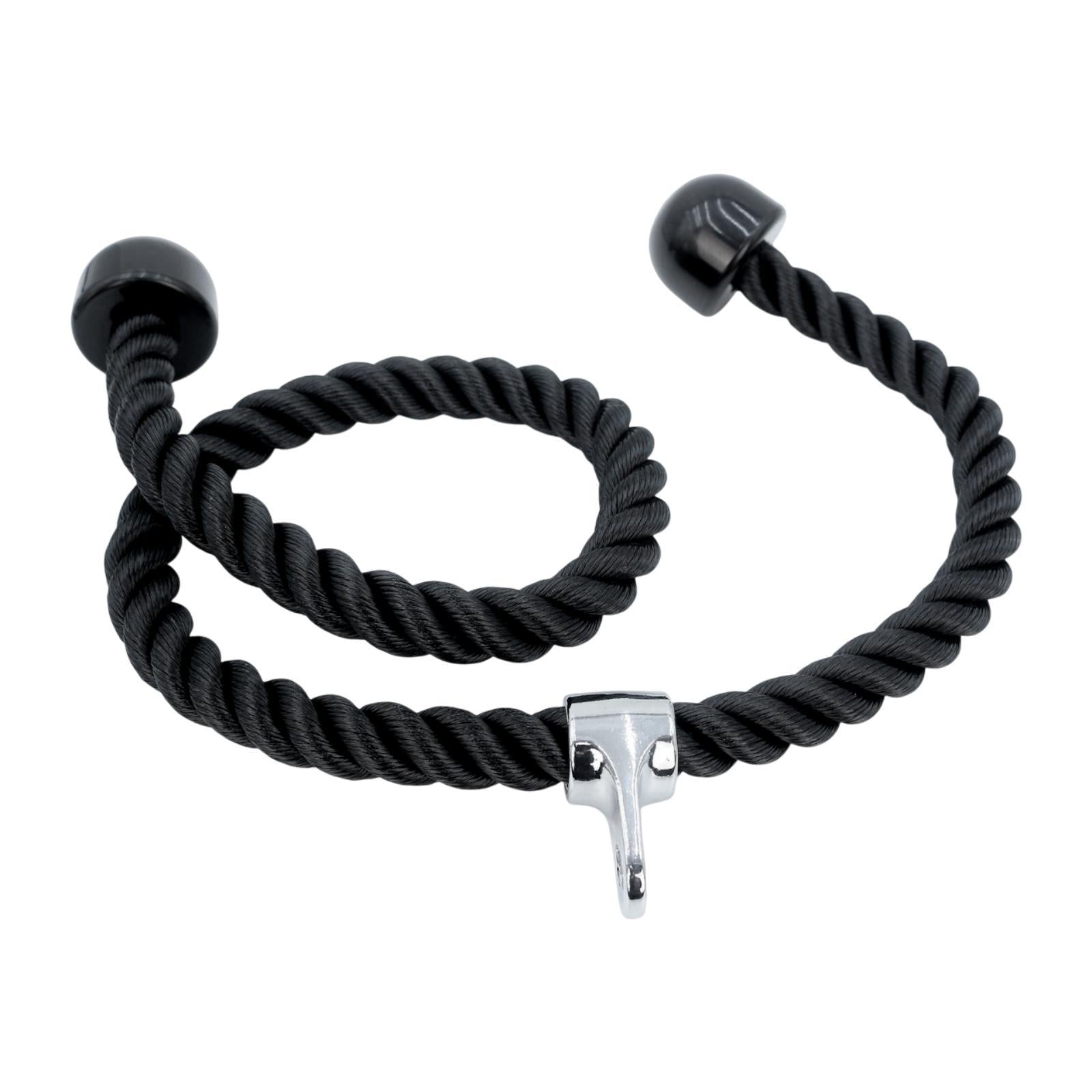 Tricep Rope Pull Down 55 Inches for Weight Lifting Workout Strength Training