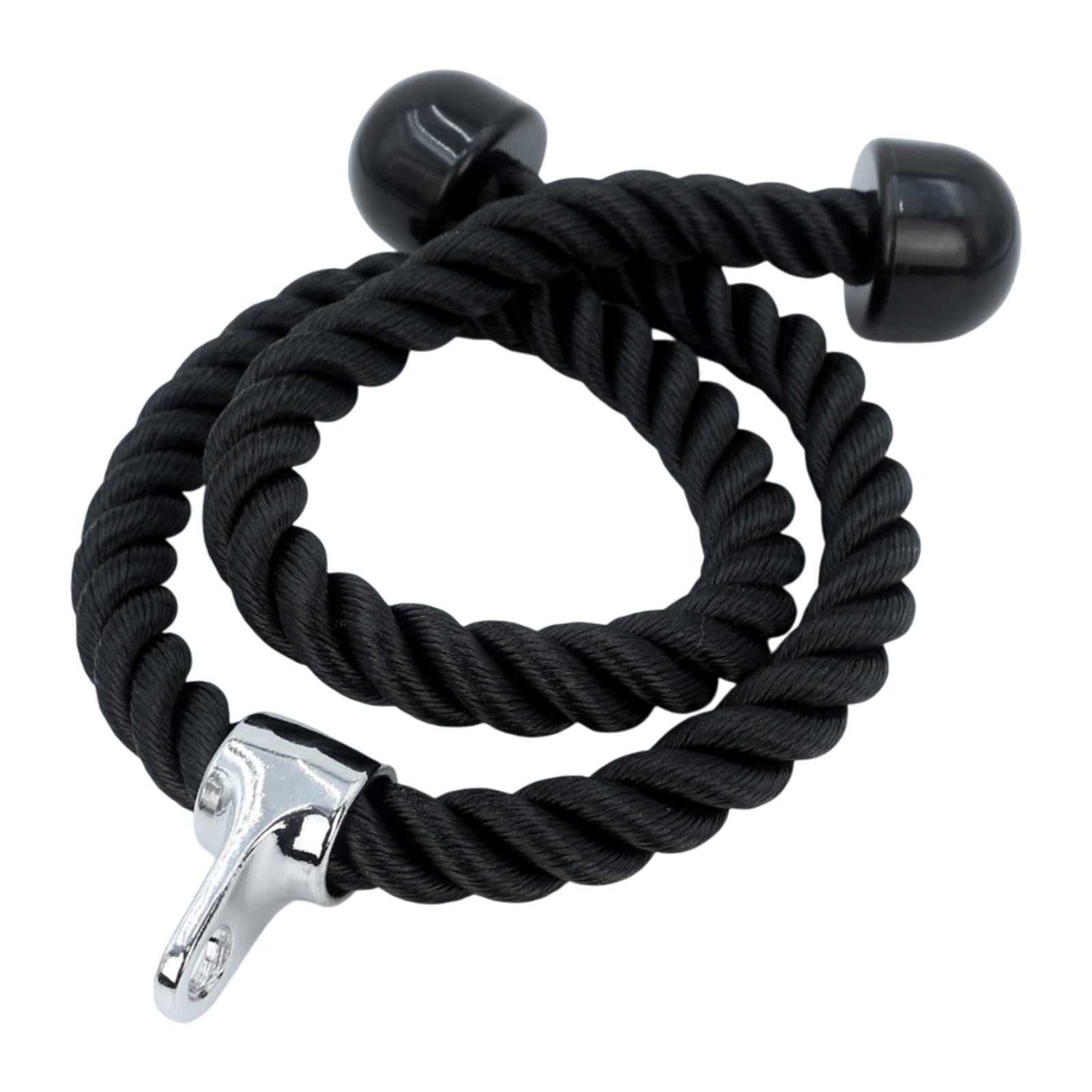 Tricep Rope Pull Down 55 Inches for Weight Lifting Workout Strength Training