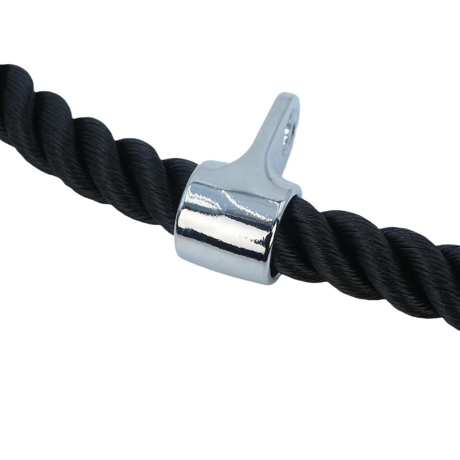 Tricep Rope Pull Down 55 Inches for Weight Lifting Workout Strength Training