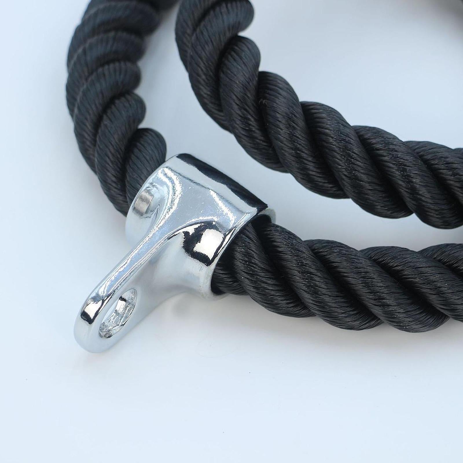 Tricep Rope Pull Down 55 Inches for Weight Lifting Workout Strength Training