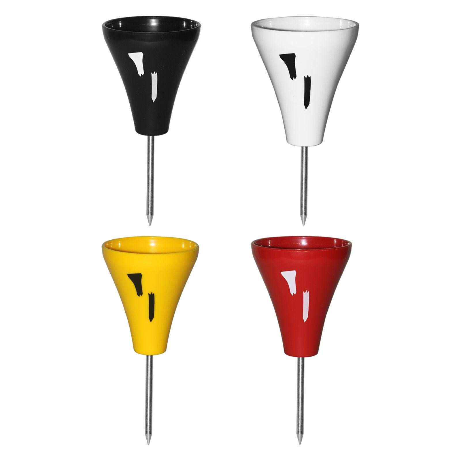 Golf Tee Holder Professional Unbreakable Improve Accuracy Practice Equipment black