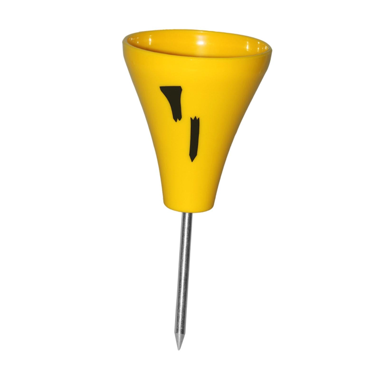 Golf Tee Holder Professional Unbreakable Improve Accuracy Practice Equipment yellow