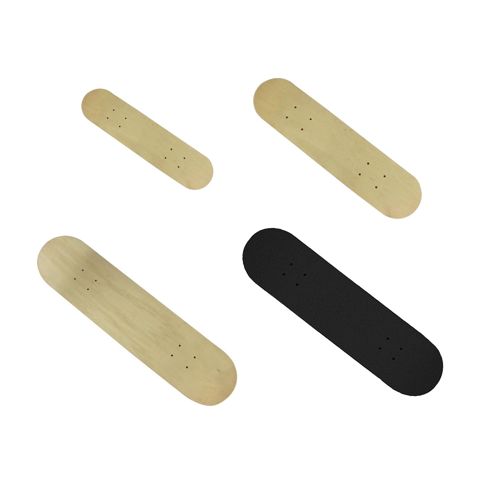 DIY Blank Skateboard Deck for Kids for Cruising Wall Decoration Coffee Table 43cmx13cm